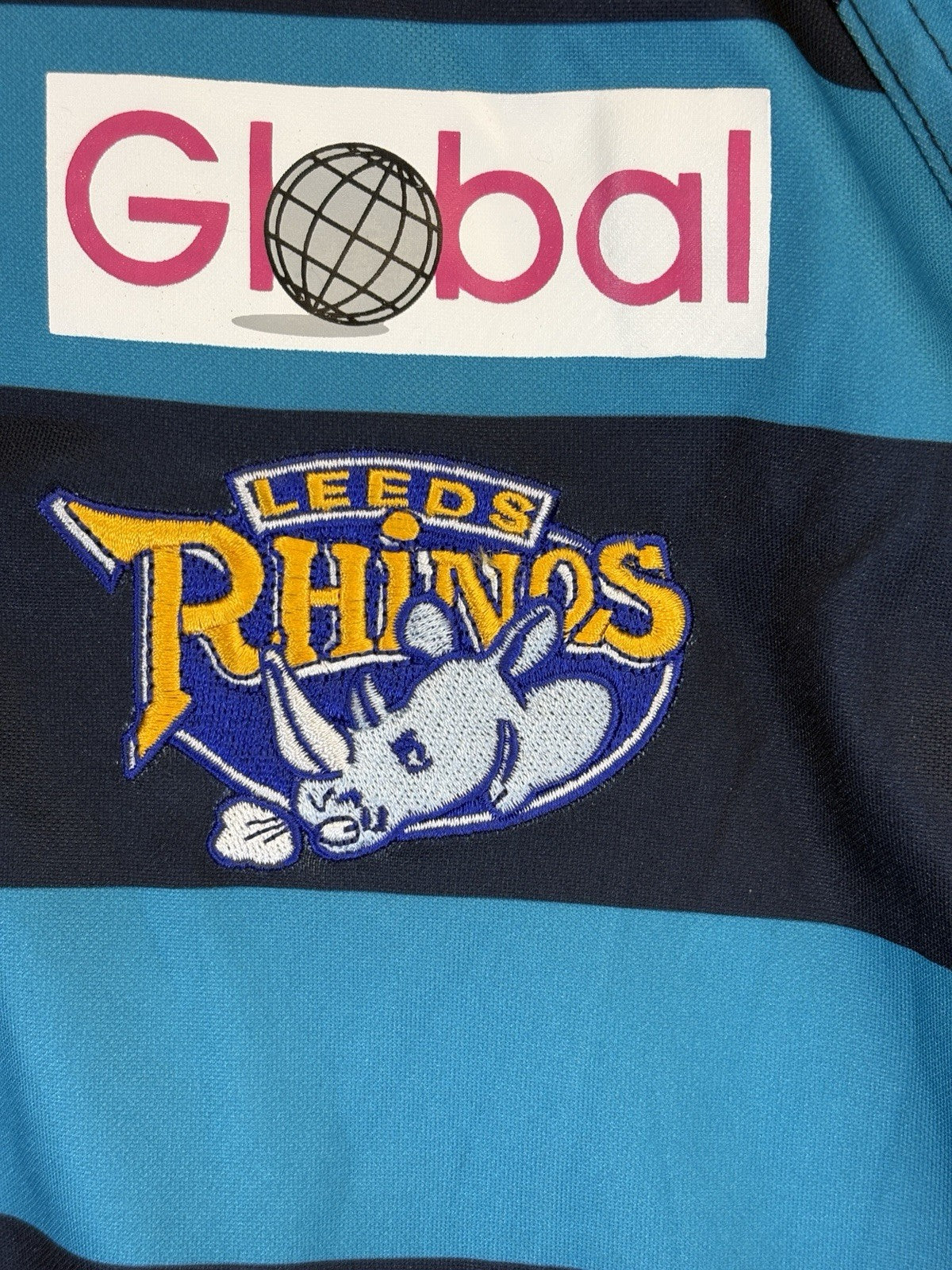Leeds Rhinos Rugby Super League Away Shirt 2015 Mens Medium