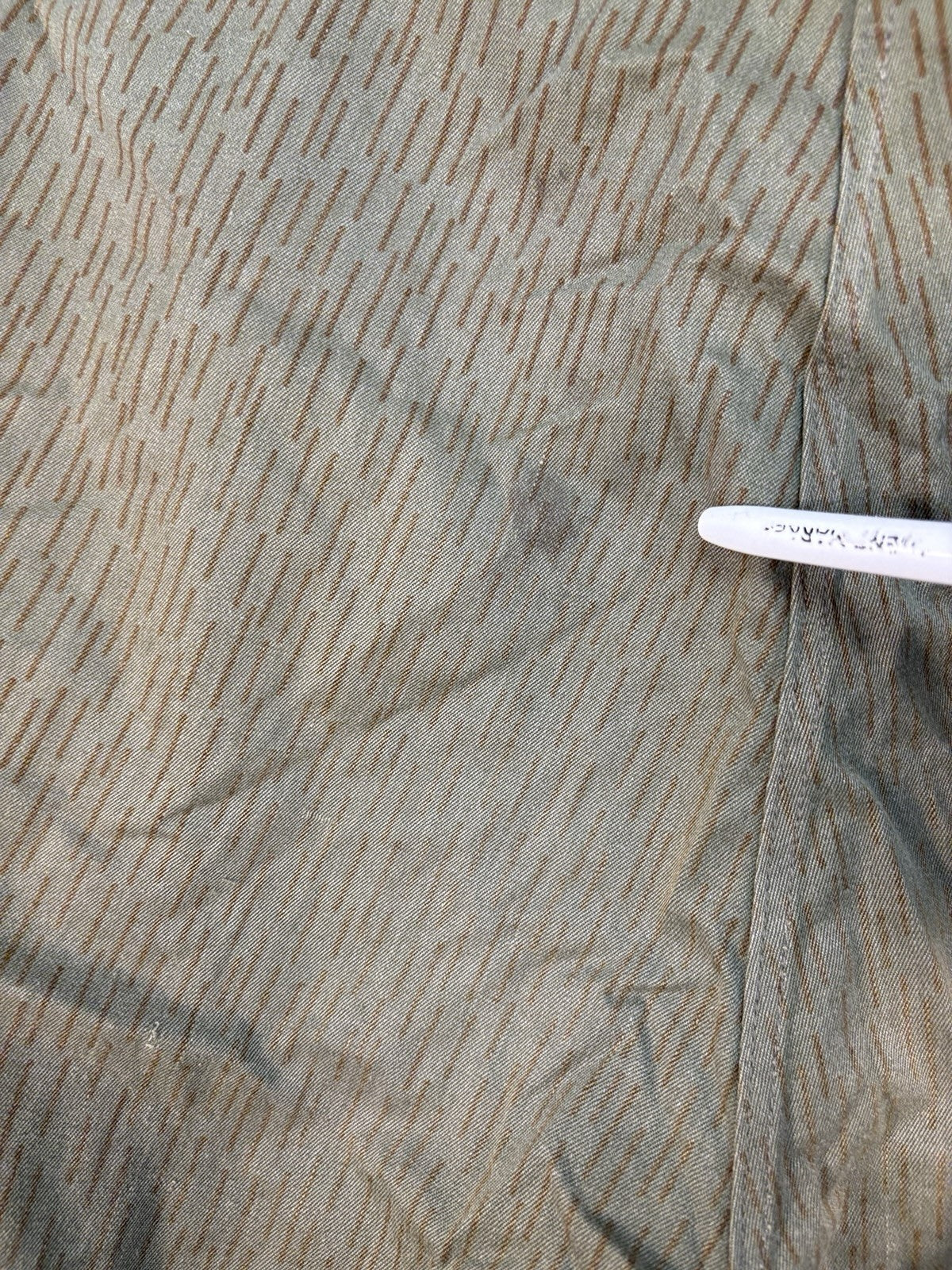 DDR Strichtarn Camo East German Raindrop Army Field Pants  Size L Short Seam