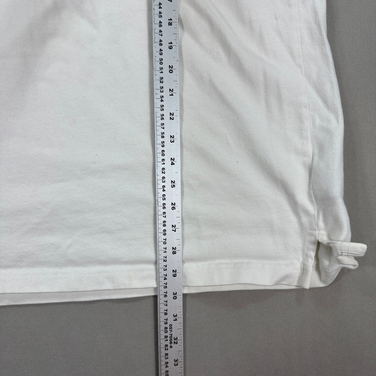 Vintage Tommy Hilfiger Rugby Polo Shirt Long Sleeve mens 2XL White Red Striped