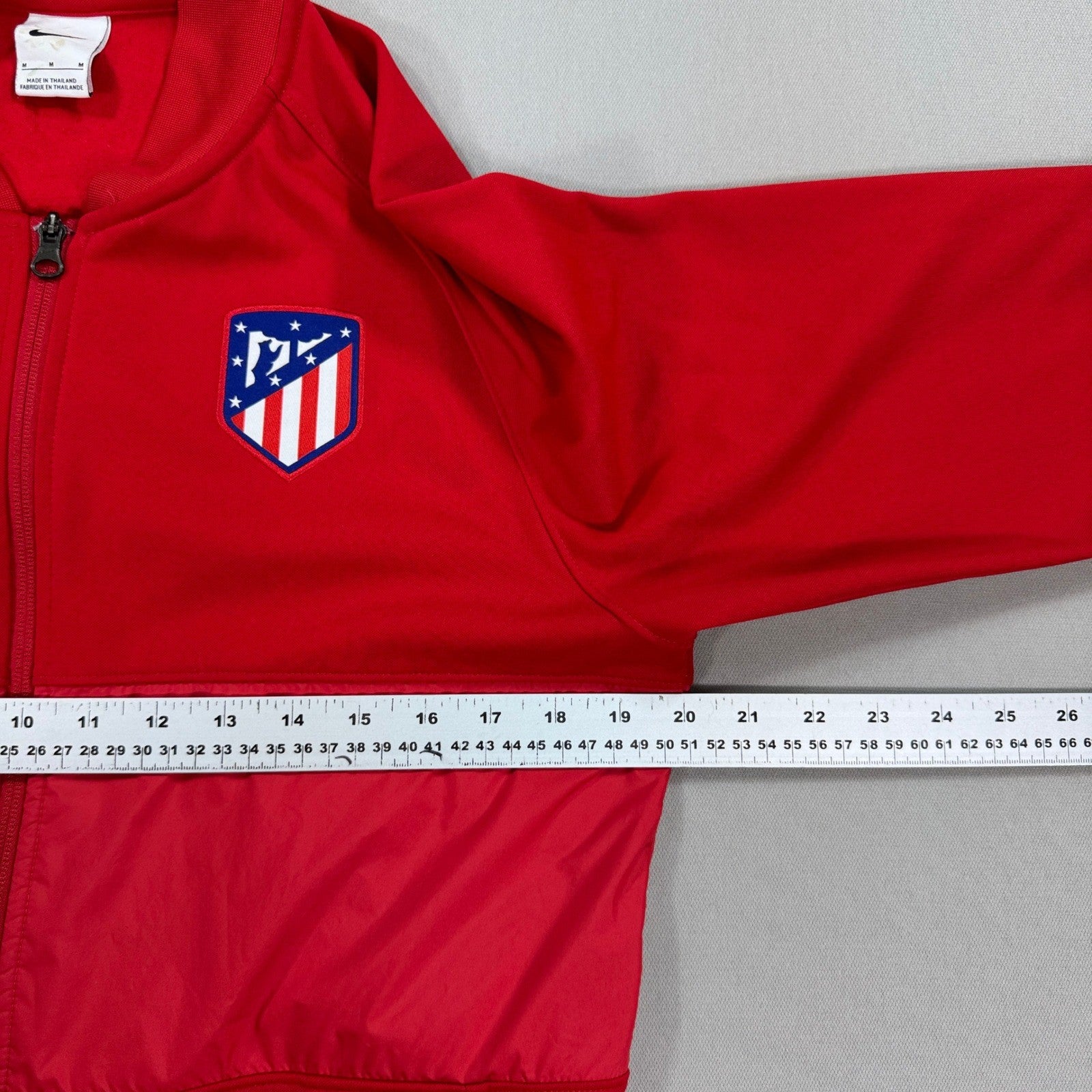 Nike Atletico Madrid Soccer Jersey mens Medium Red Training Football Home Kit