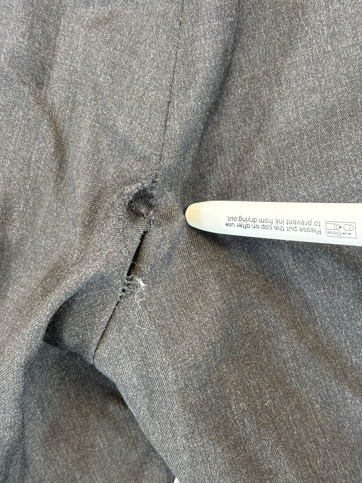 Brooks Brothers Pants Mens Size 38x32 Dark Gray 1818 Fitzgerald 100% Wool