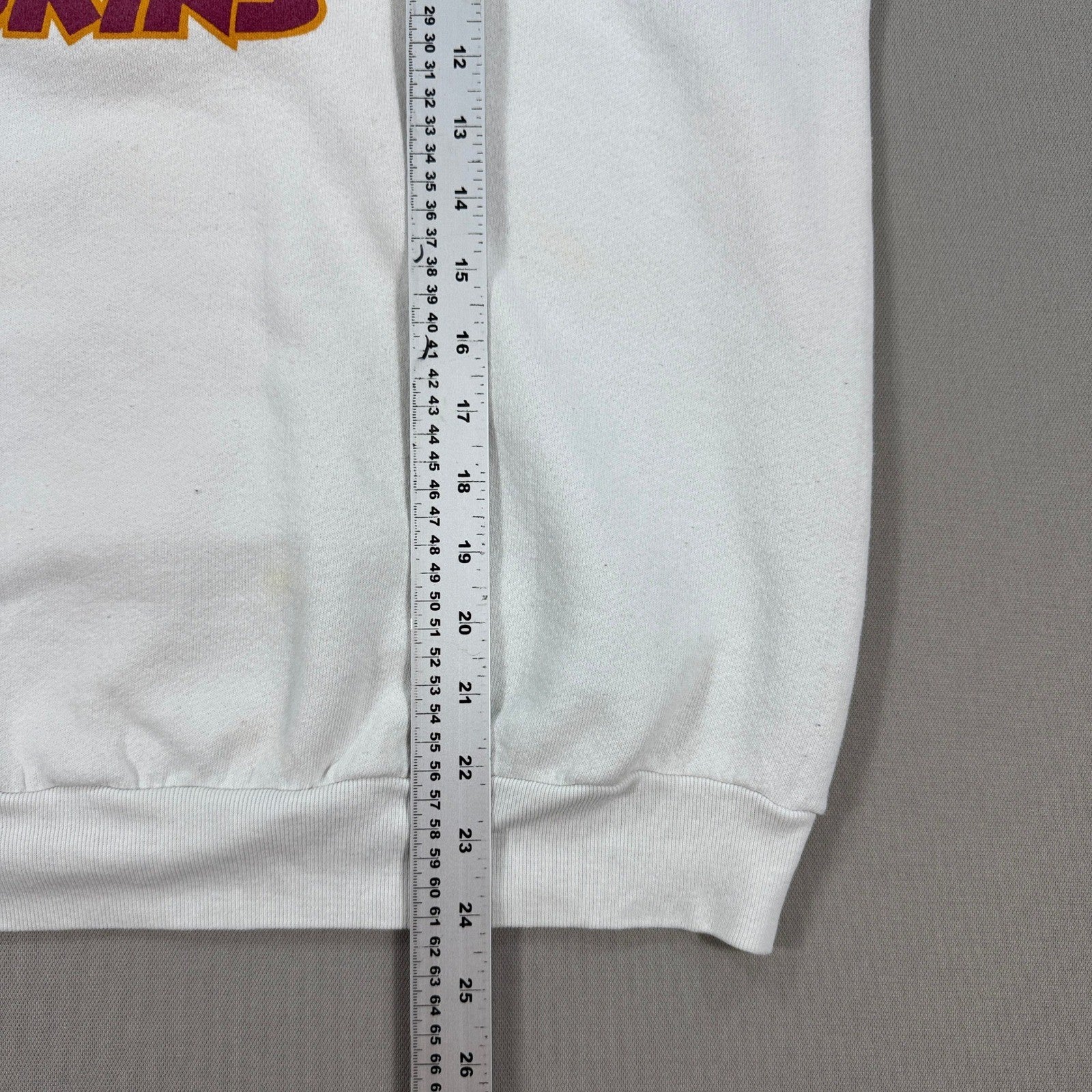 Vintage 90s Washington Redskins NFL Sweatshirt Mens XL White Made In Canada
