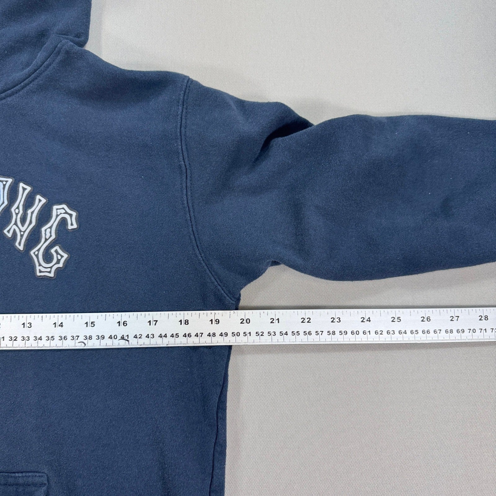 Billabong Y2K Hoodie mens 2XL Blue Pullover Logo Graphic