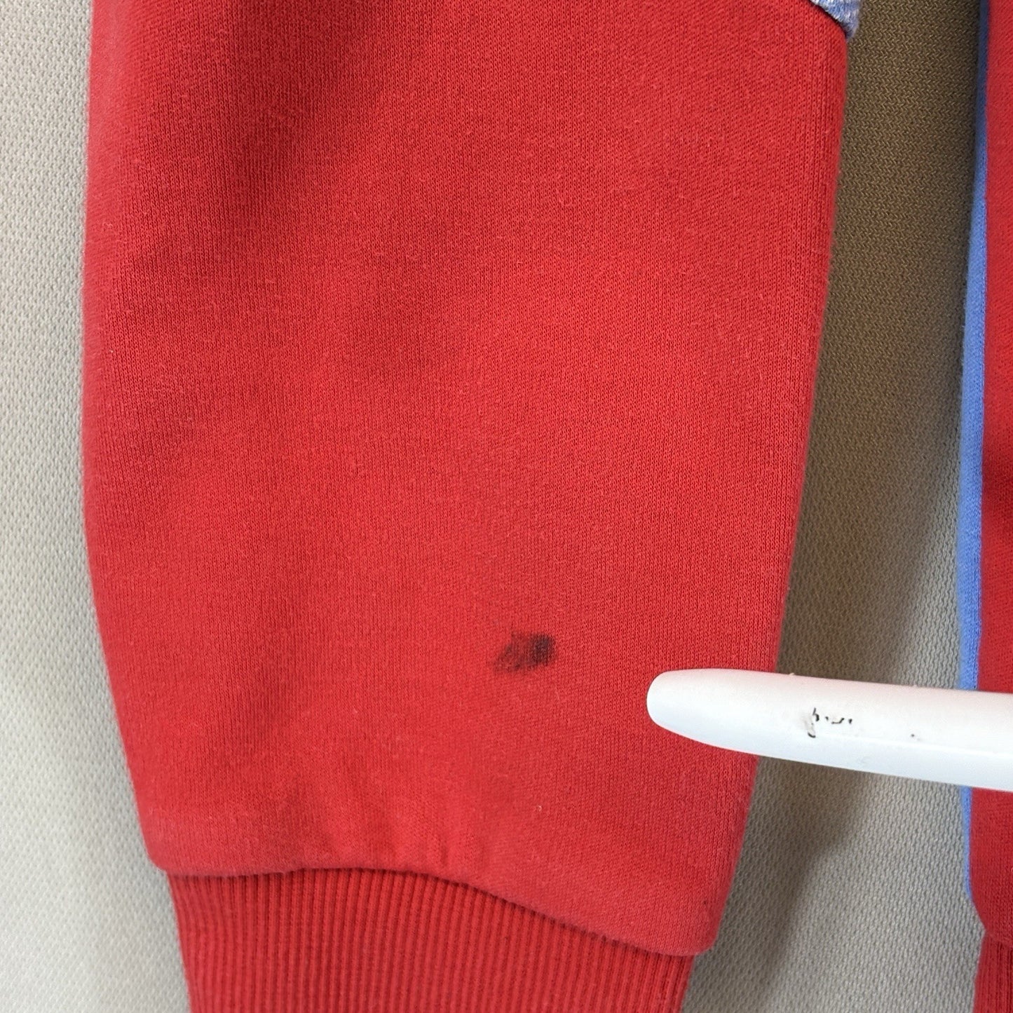 Puma BMW Motorsport Hooded Jacket Mens Blue Red Regular Fit Full Zip Small