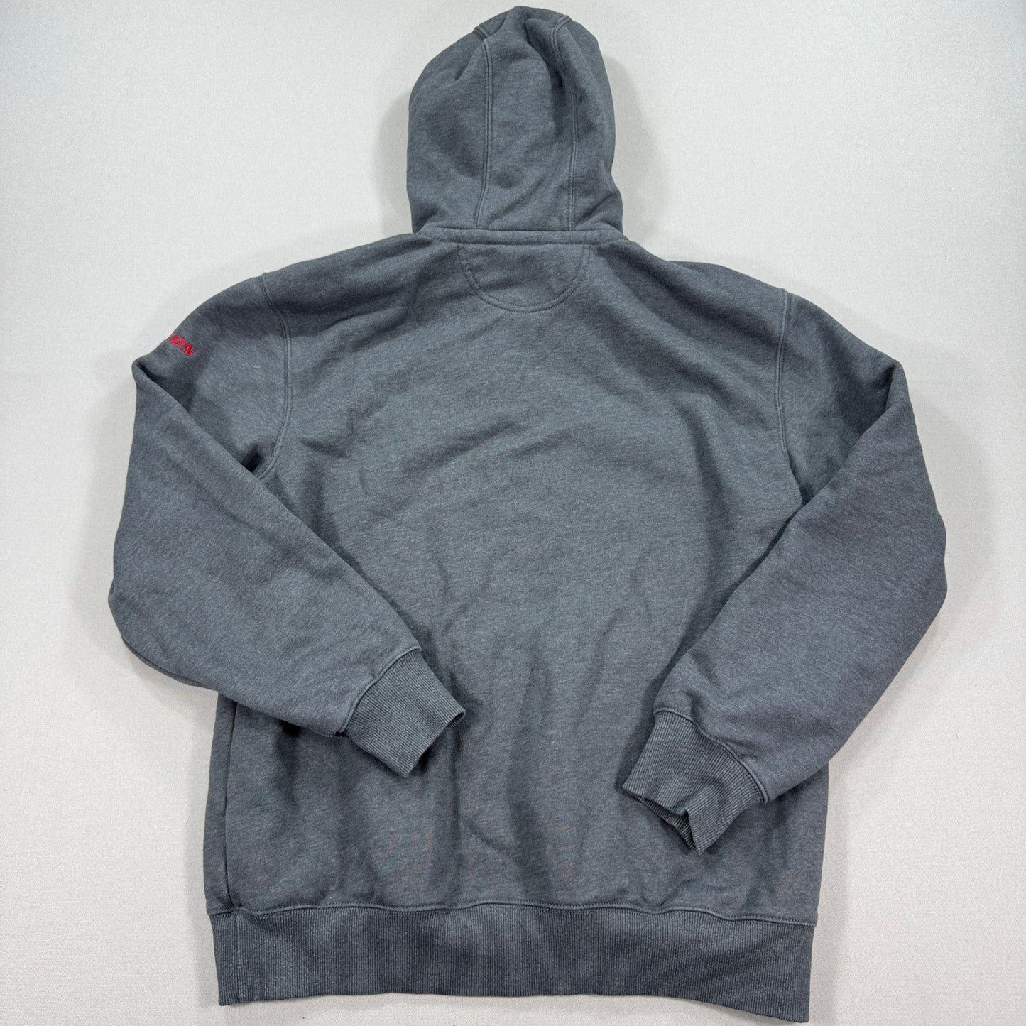 Carhartt Rain Defender Hoodie Loose Fit Quarter Zip Fleece Lined mens L ts0617