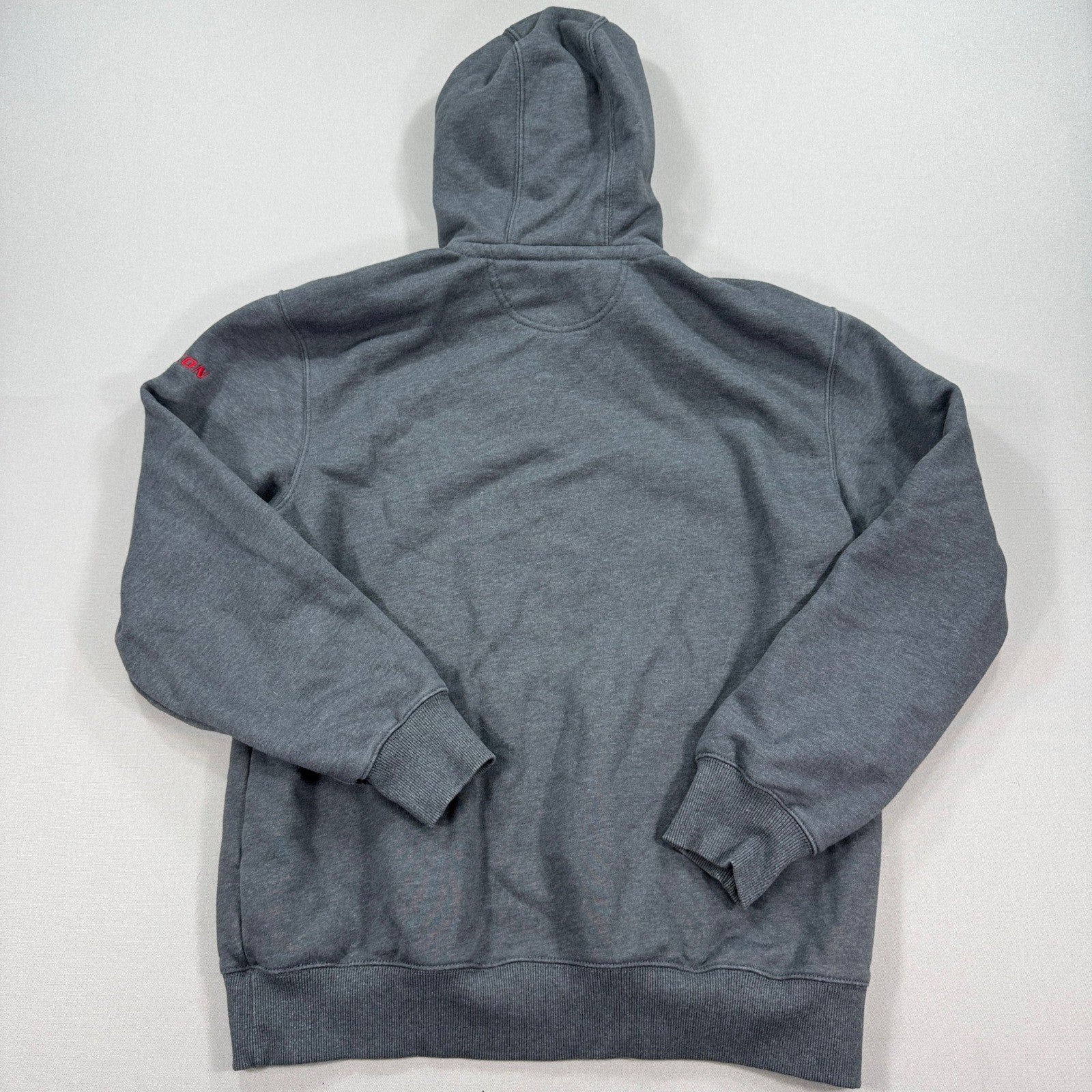 Carhartt Rain Defender Hoodie Loose Fit Quarter Zip Fleece Lined mens L ts0617