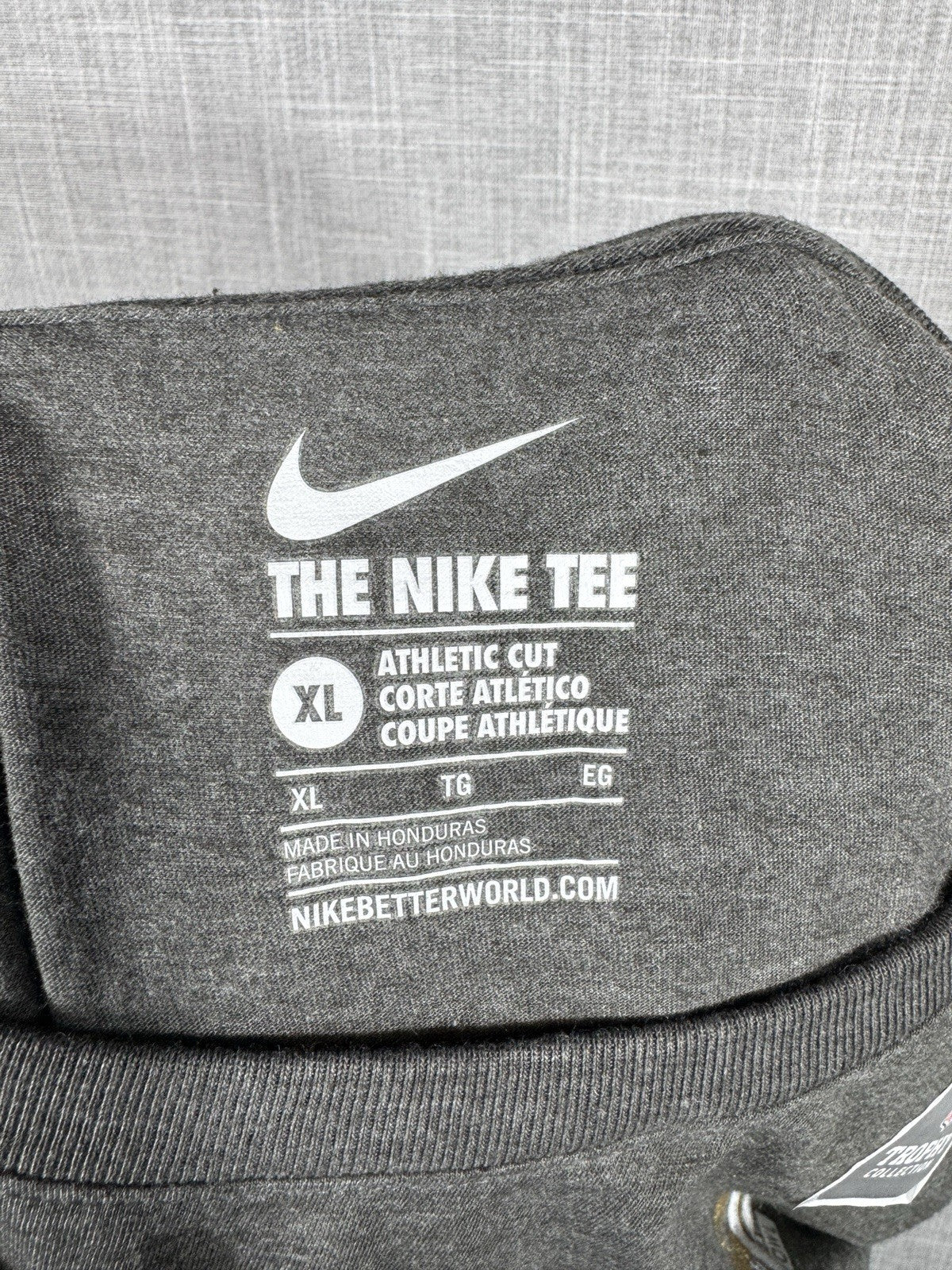 Nike Denver Bronco Super Bowl Brand New T-Shirt Mens Dark Gray XL