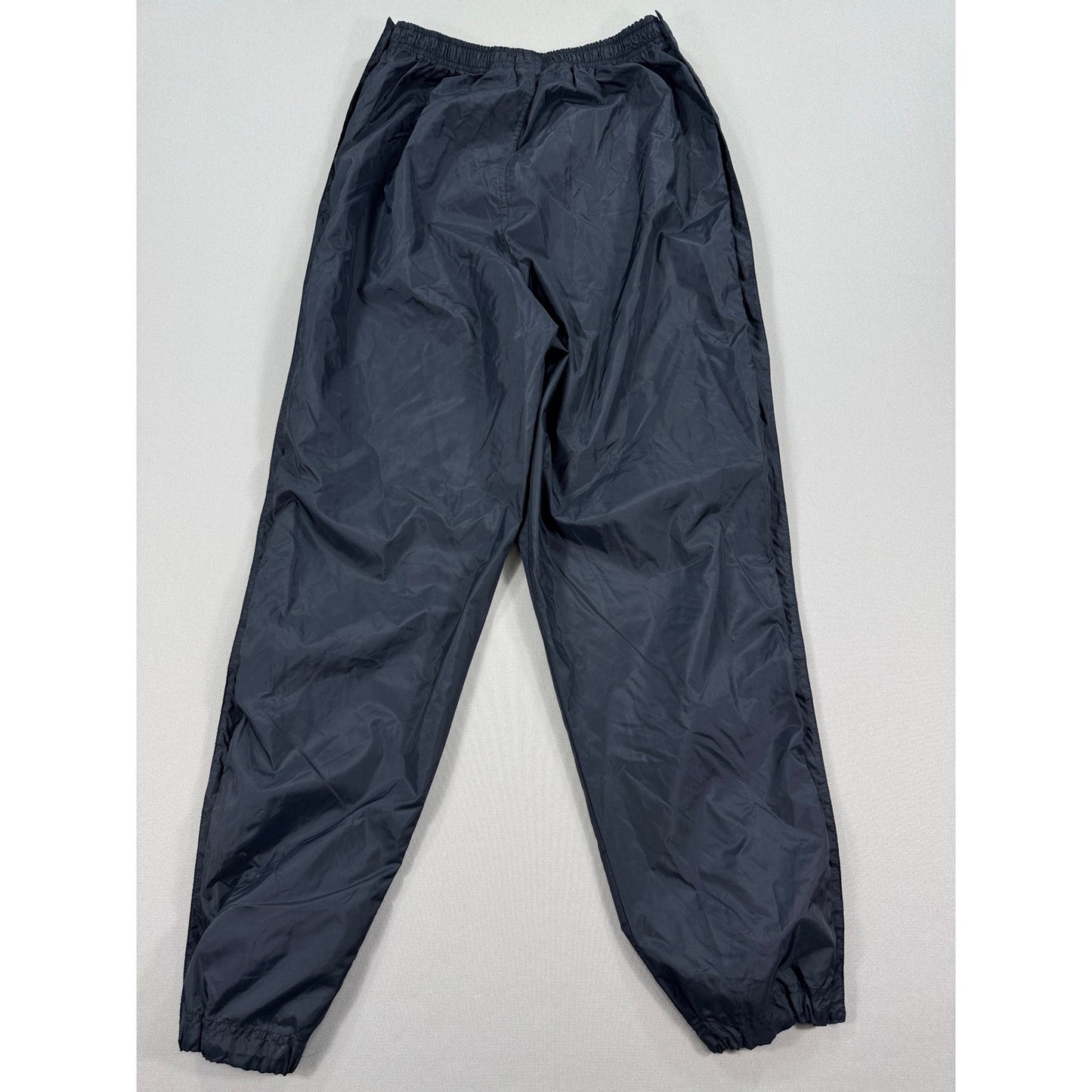 Vintage 90s Nike Track Pants Womens XL Full Zip Windbreaker Straight Leg Nylon