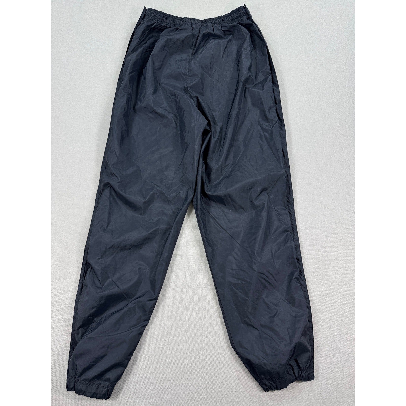 Vintage 90s Nike Track Pants Womens XL Full Zip Windbreaker Straight Leg Nylon