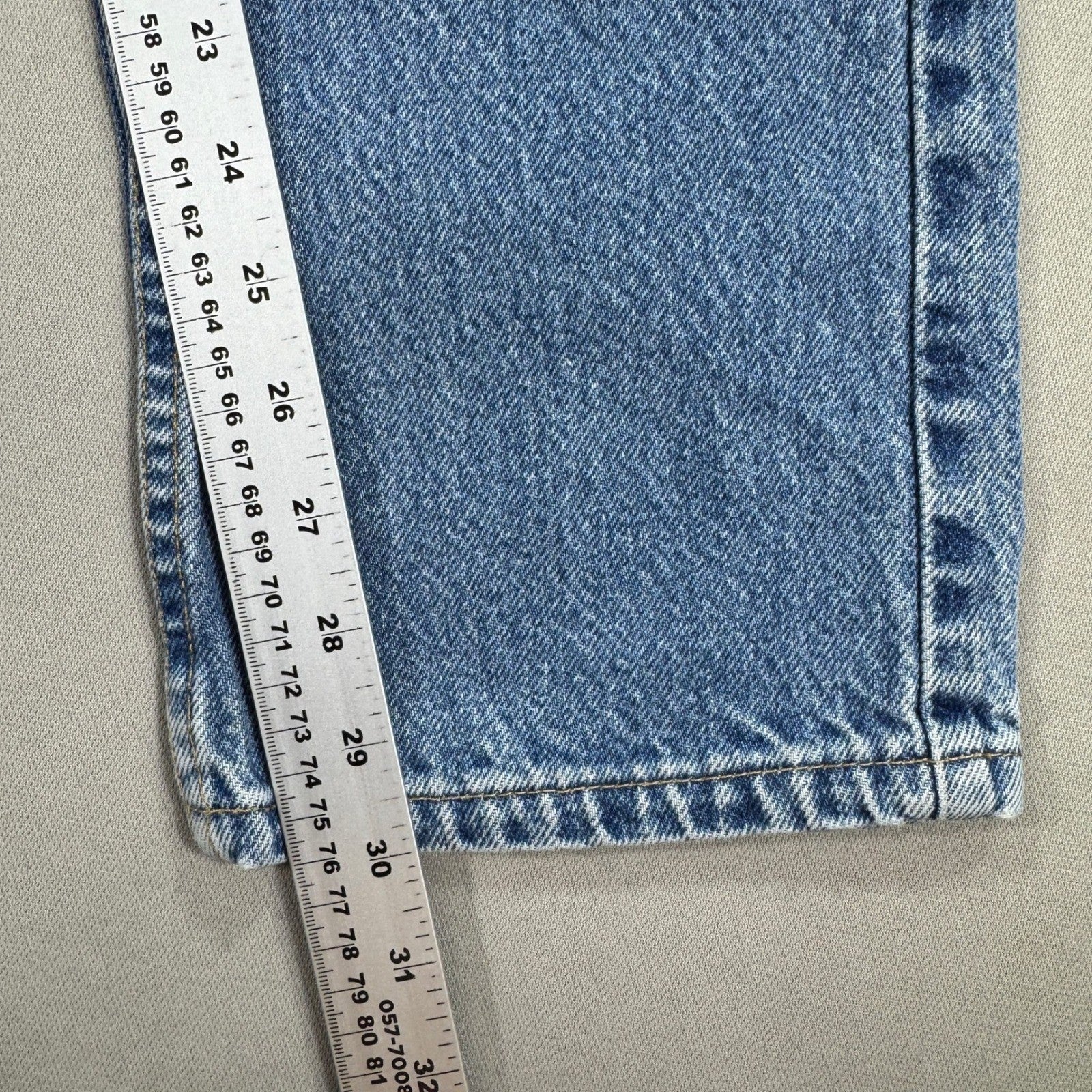 B. Tuff Jeans Revved Up mens 30x30 Blue Denim Distressed Boot Cut Medium Wash