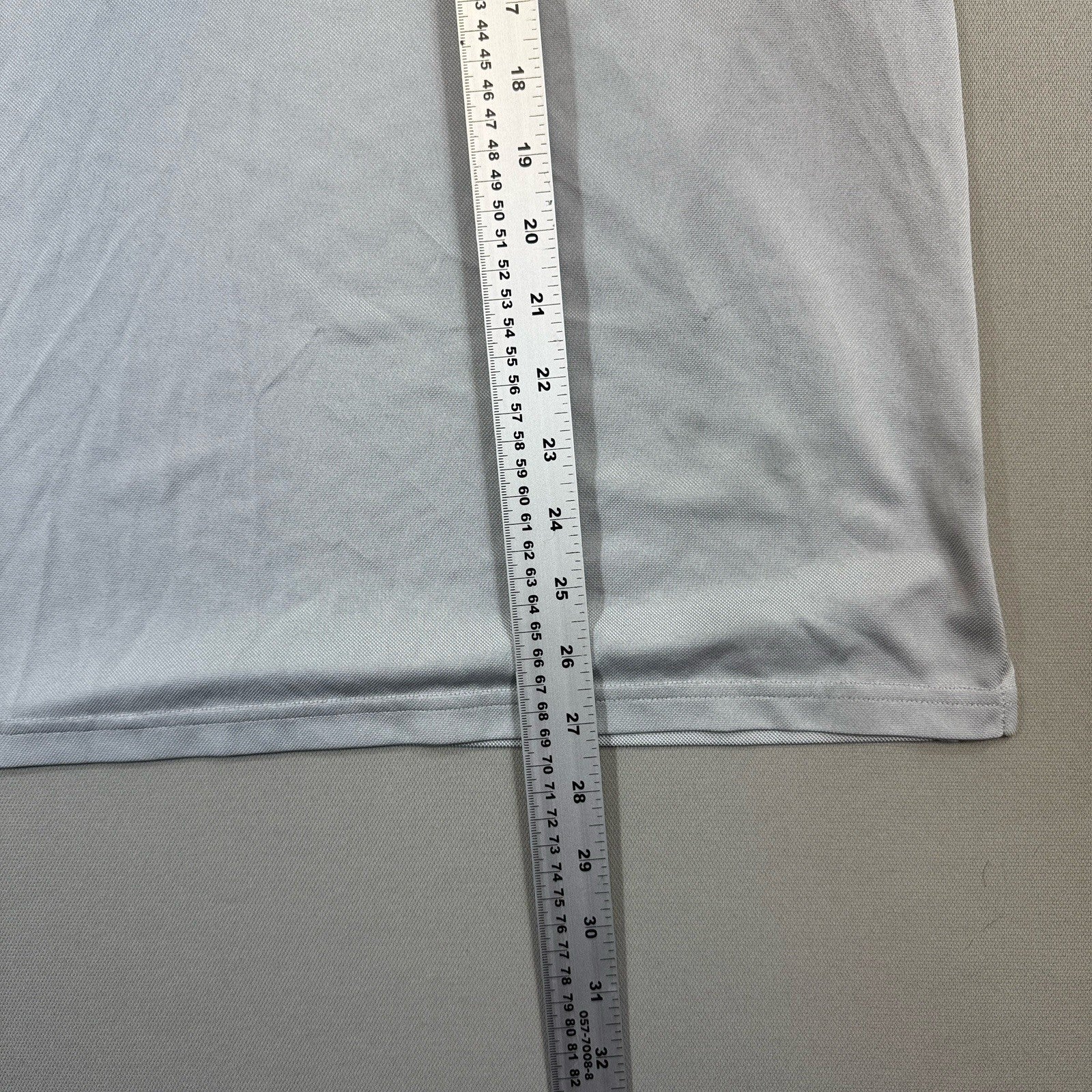 Oakley Velocity Golf Polo Shirt mens Large Stone Gray Performance Top