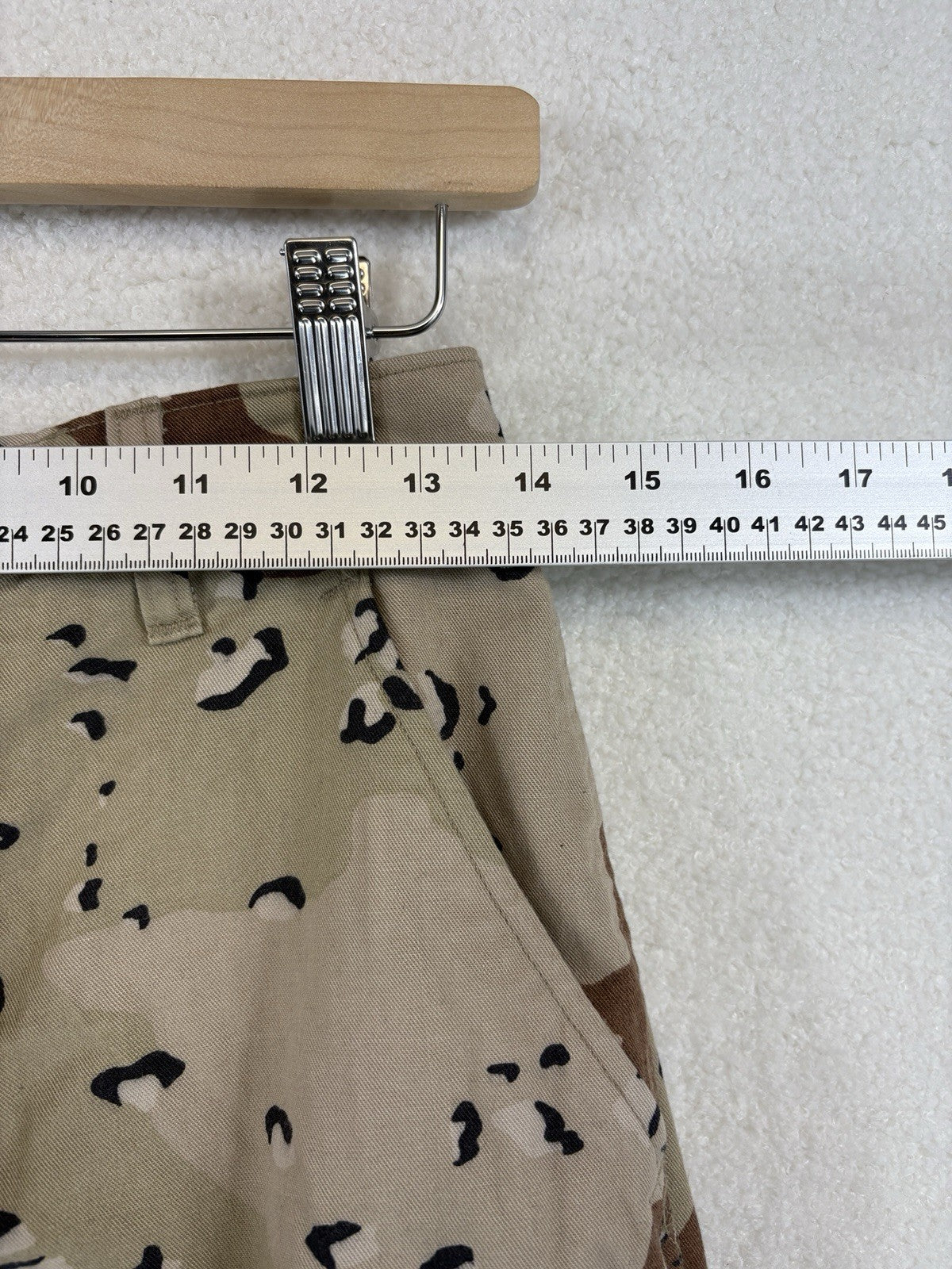 USA Desert Storm Camo Cargo Pants Mens XS Regular Military Pants