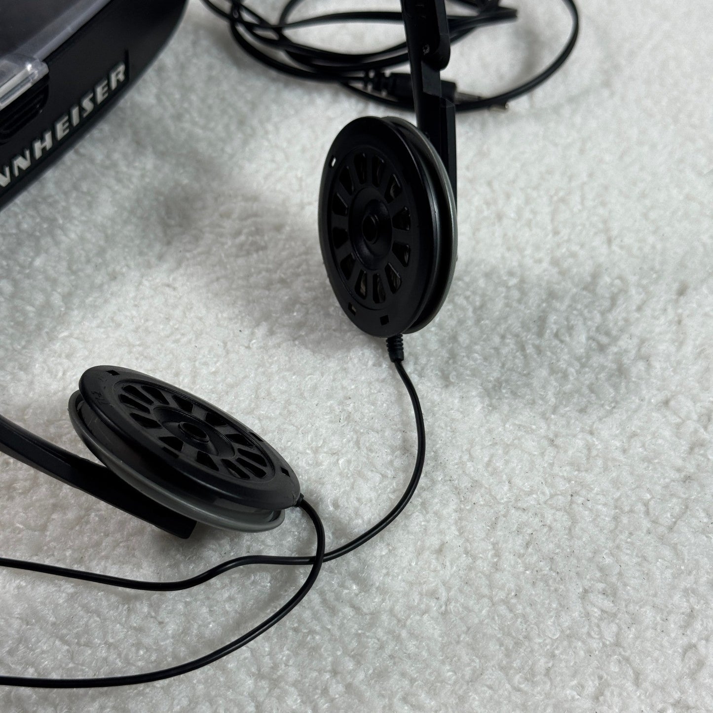 Vintage Sennheiser PX 80 Wired Headphones Foldable With Case RARE