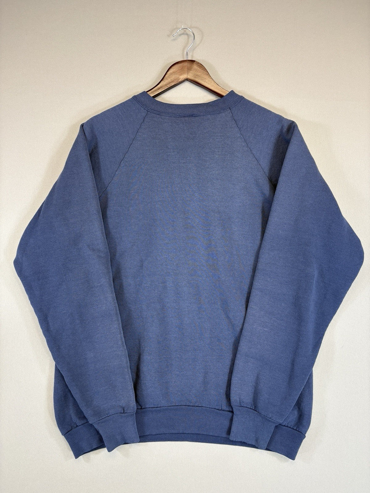 Vintage 80s Detroit Tigers Made In USA Sweatshirt Mens XL Blue Fruit Of The Loom