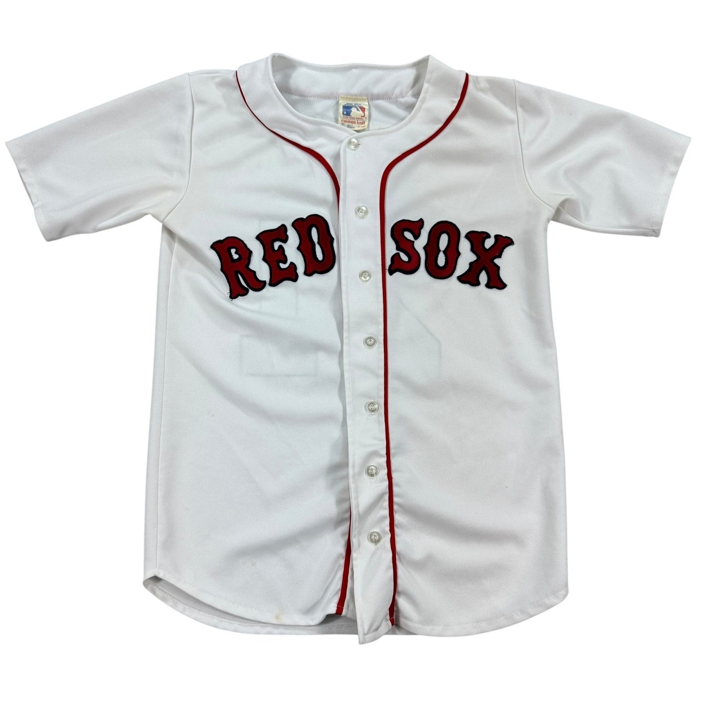Boston Red Sox Baseball Jersey Roger Clemens #21 Ravens Knit Men's Small White