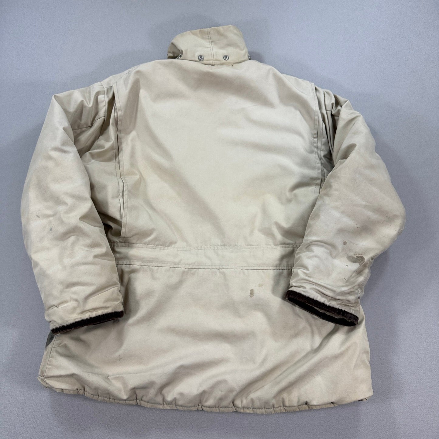 Vintage 10-X Shooting Jacket America's Finest Clothing mens Large Brown Patch