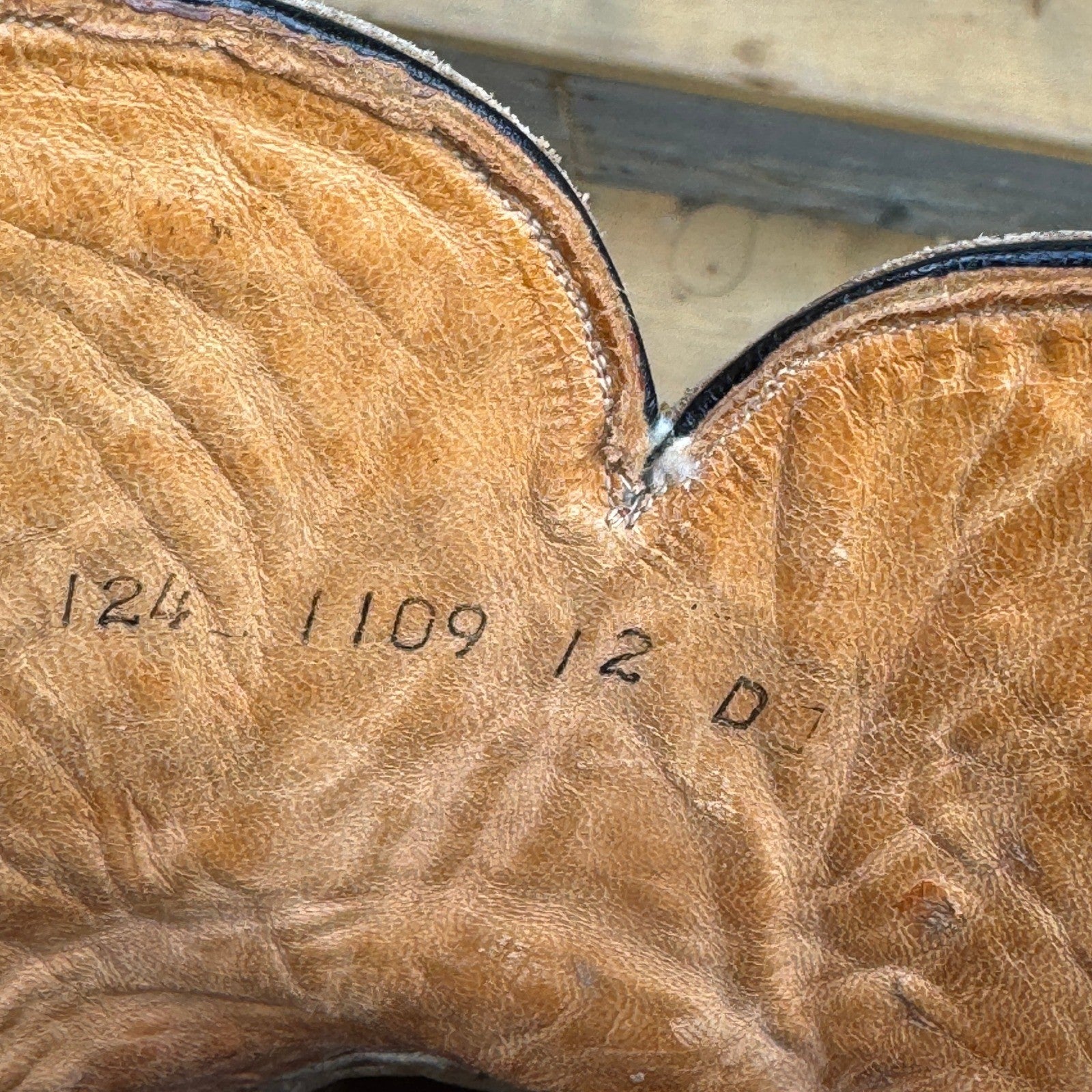 Vintage Hyer Western Boots mens Size 12 Brown Leather Cowboy Boots Made in USA