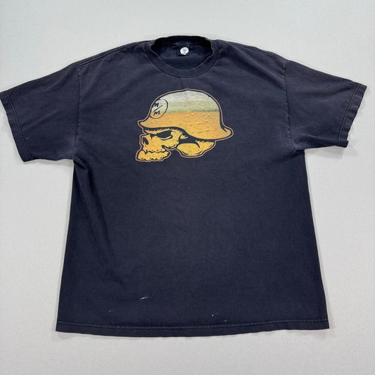 Vintage Metal Mulisha Graphic T-Shirt Mens XL Black Tee Y2K - Faded
