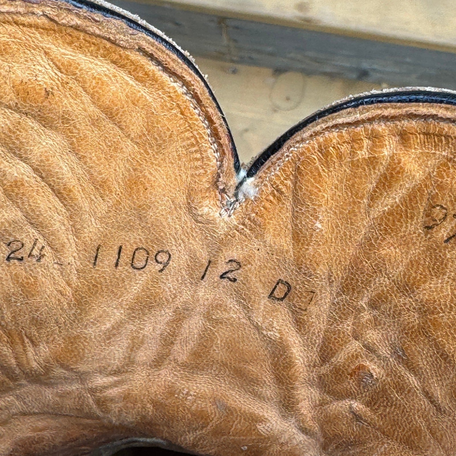 Vintage Hyer Western Boots mens Size 12 Brown Leather Cowboy Boots Made in USA