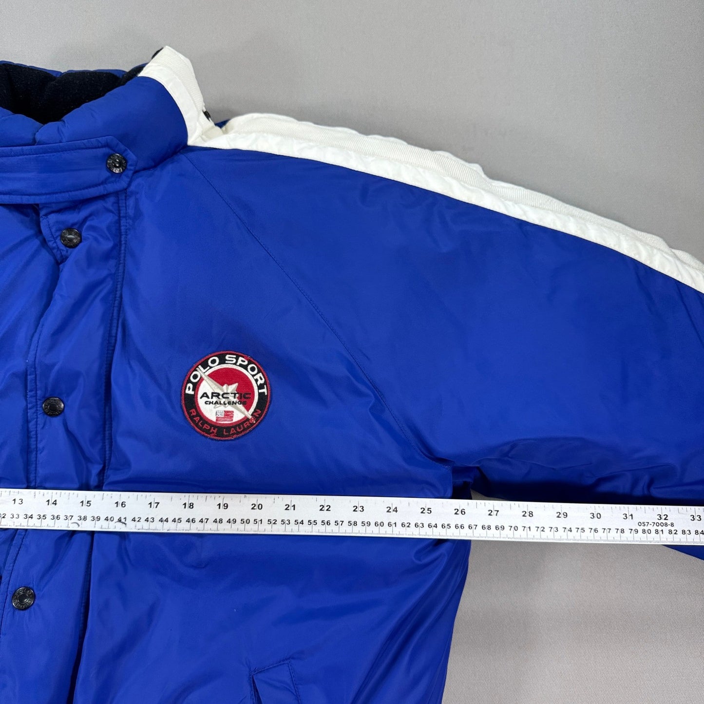 Vintage Arctic Challenge Coat Polo Sport Ralph Lauren Goose Down Mens XL Puffer