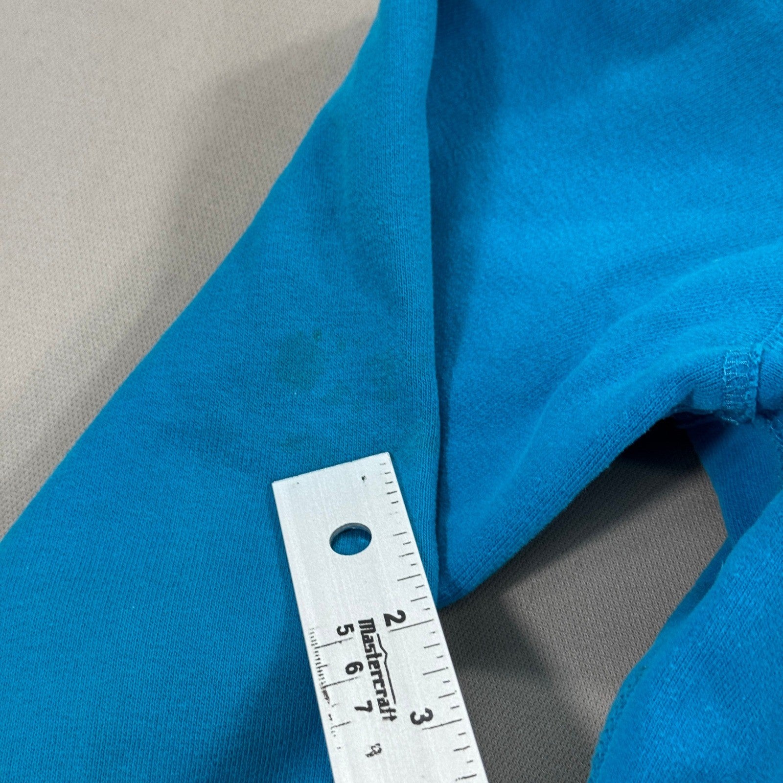 Aeropostale 87 Athletic Full Zip Sweater Womens Medium Blue Sweatshirt Logo