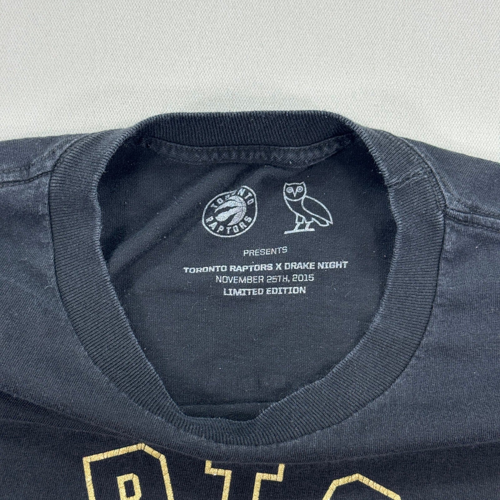 OVO Toronto Raptors x Drake Night Long Sleeve T-Shirt Limited Edition mens XL