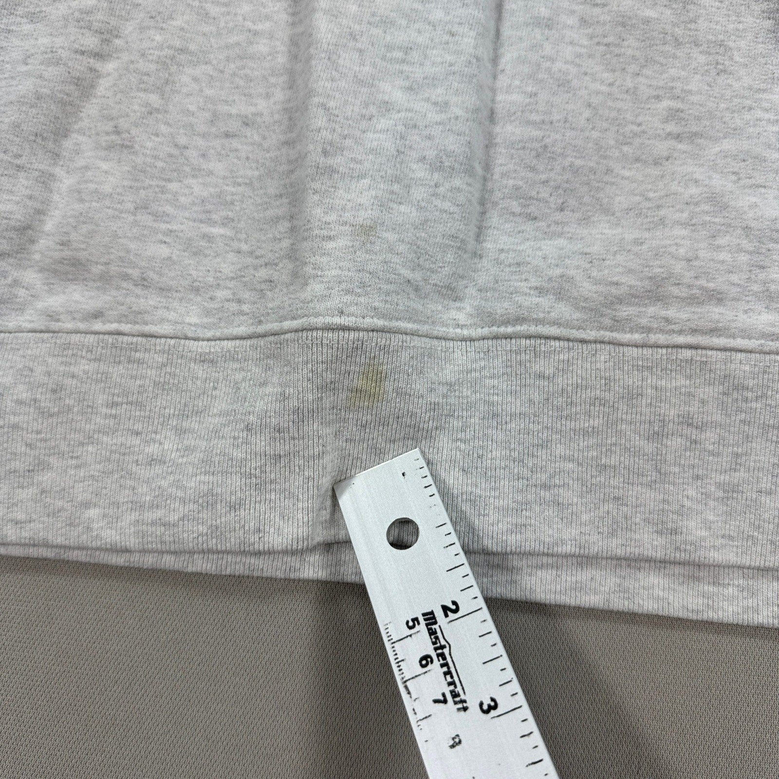 Supreme Ganesh Crewneck Sweatshirt mens Medium Gray Embroidered Logo Pullover