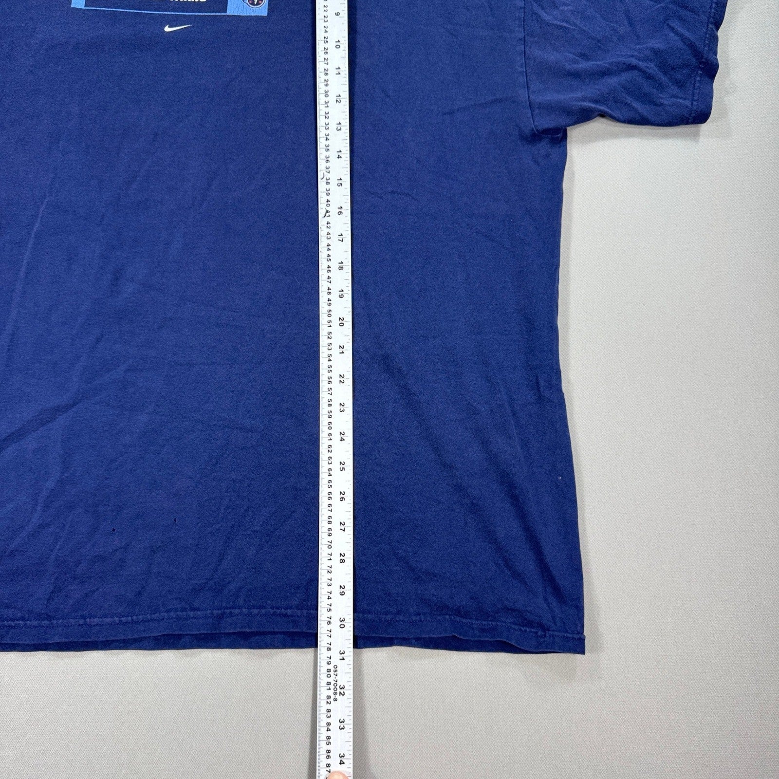 Vintage Tennessee Titans Football Nike Shirt mens 2XL Blue Made in USA