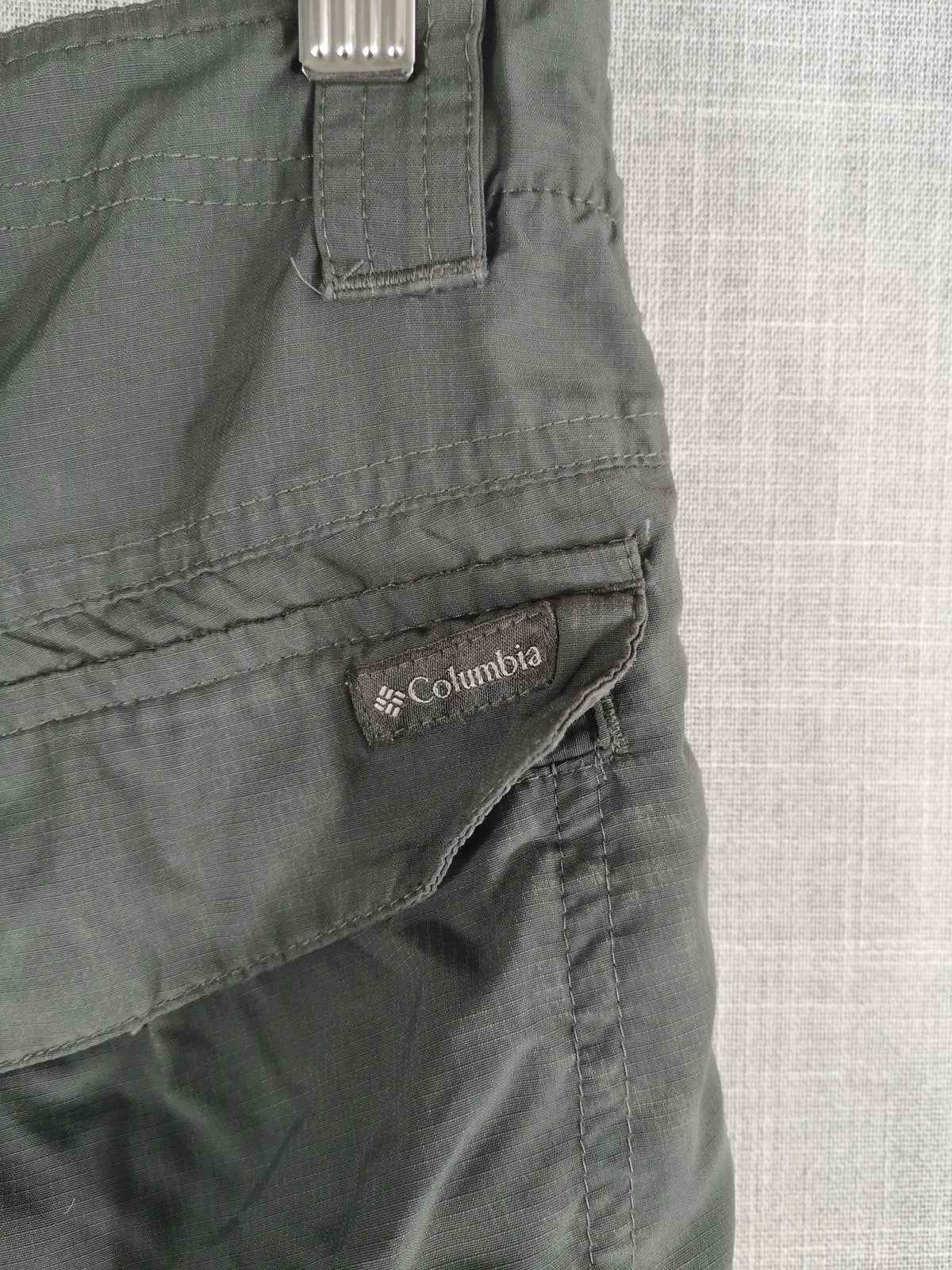 Columbia Sportswear Cargo Pants Performance Flex Gray Straight Mens 32x34