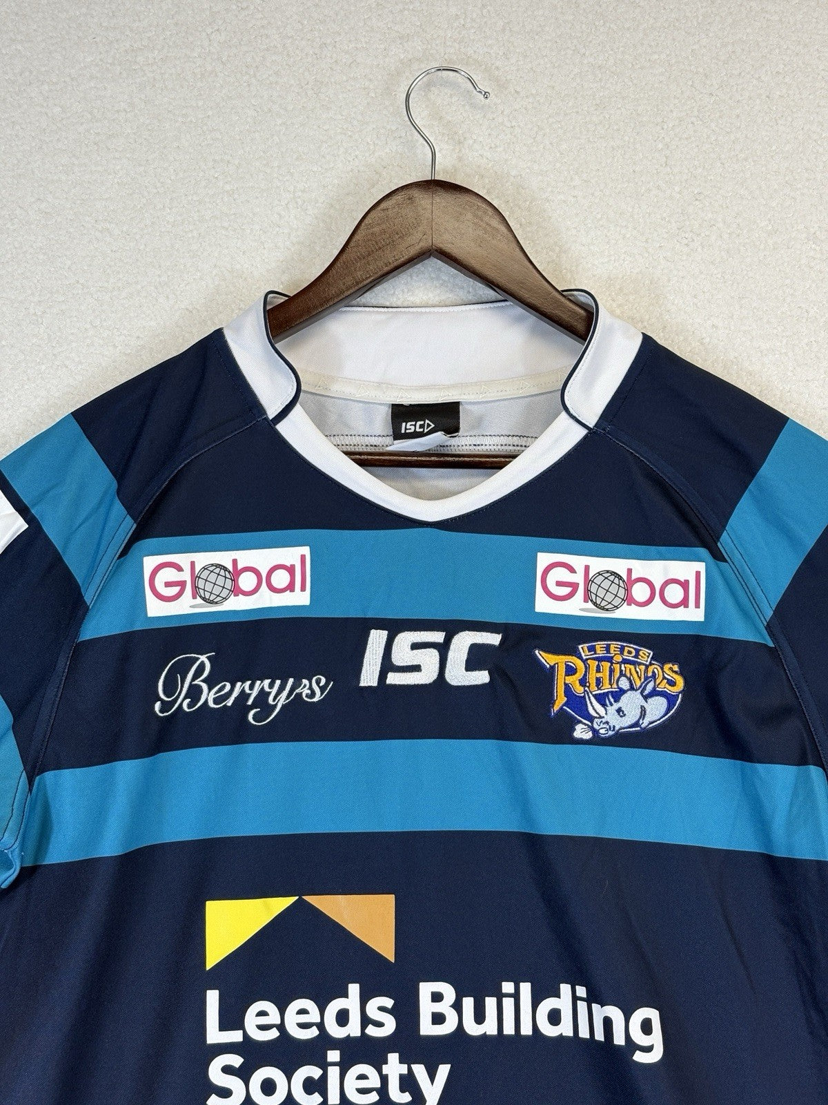 Leeds Rhinos Rugby Super League Away Shirt 2015 Mens Medium