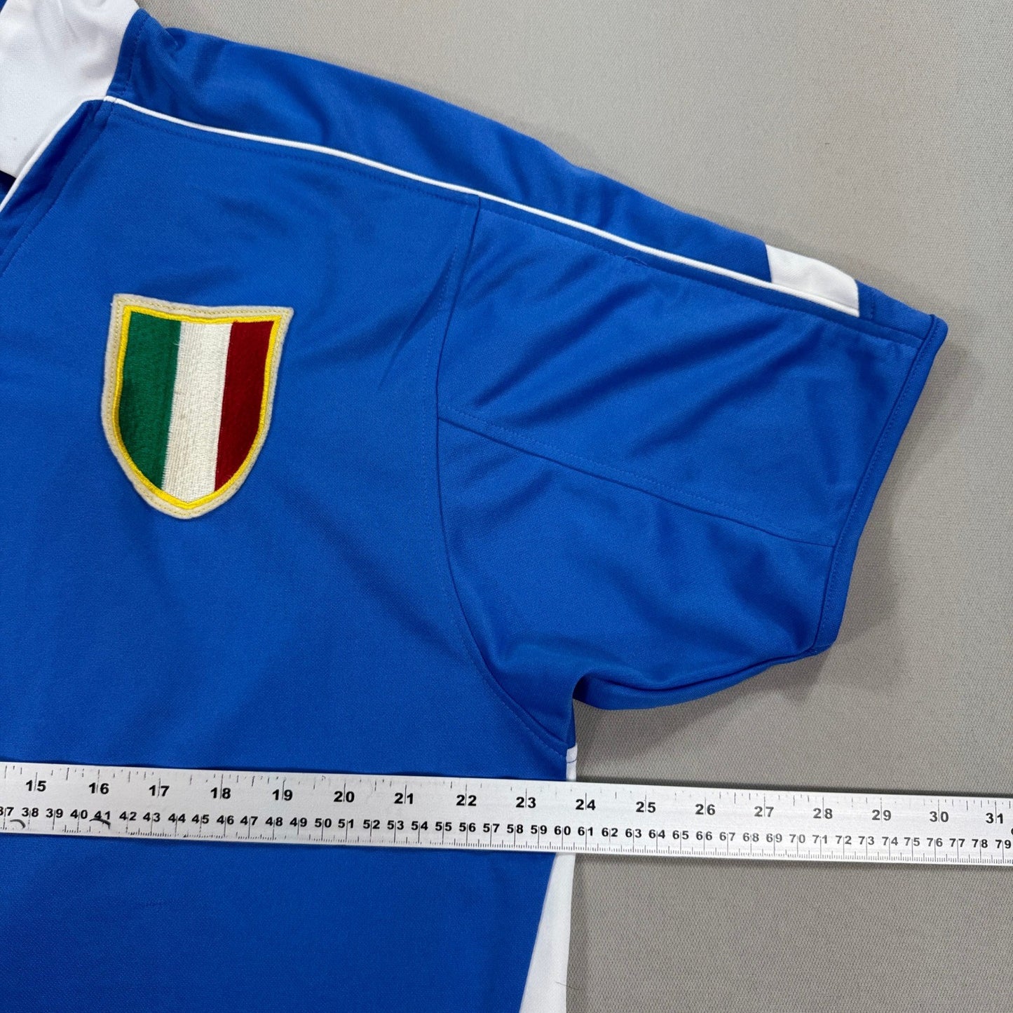 Vintage Umbro Italy National Team Soccer Jersey mens XL Blue Football Shirt