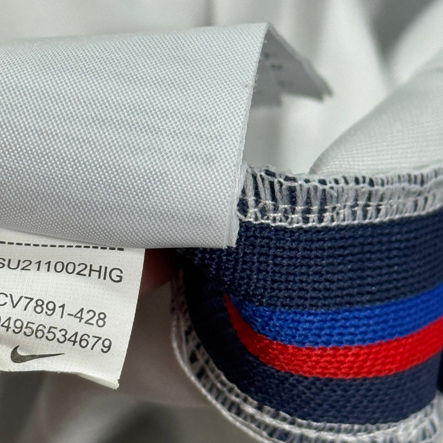 England National Football Team Jersey Home Shirt Nike Dri Fit Youth Large