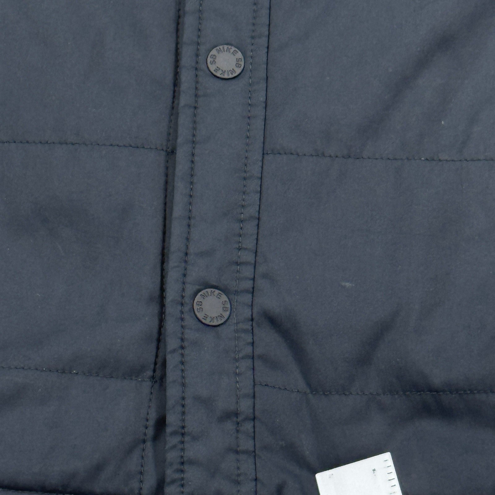 Nike SB Jacket Mens Medium Black Coat Holgate Winterized Snap Button 938428-010