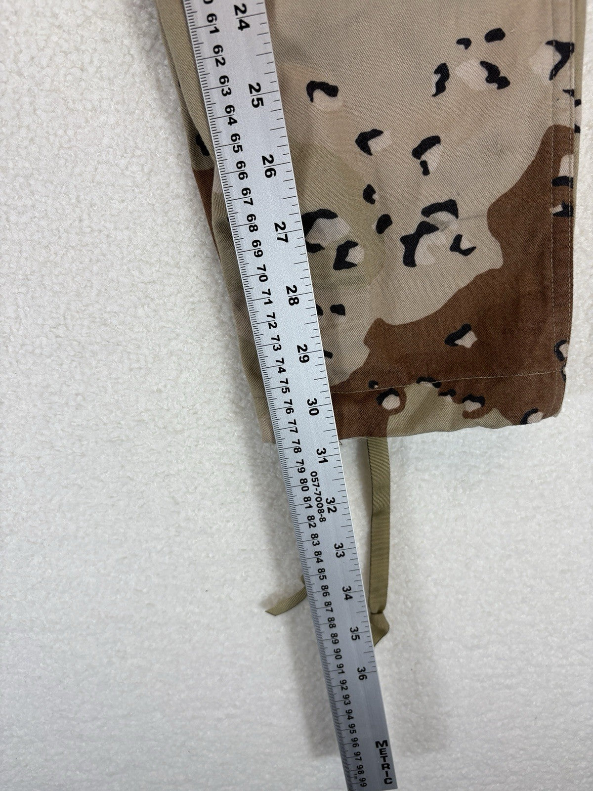 USA Desert Storm Camo Cargo Pants Mens XS Regular Military Pants