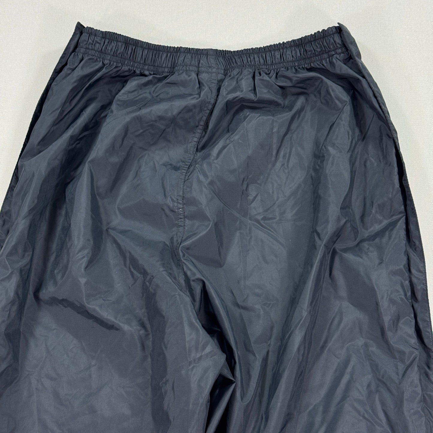 Vintage 90s Nike Track Pants Womens XL Full Zip Windbreaker Straight Leg Nylon