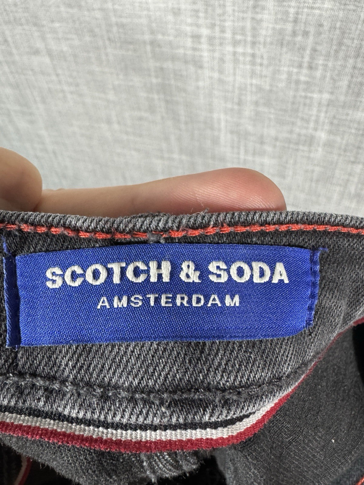 Scotch & Soda Men’s Jeans Straight Leg Size 34/28 Dark Wash Read Description