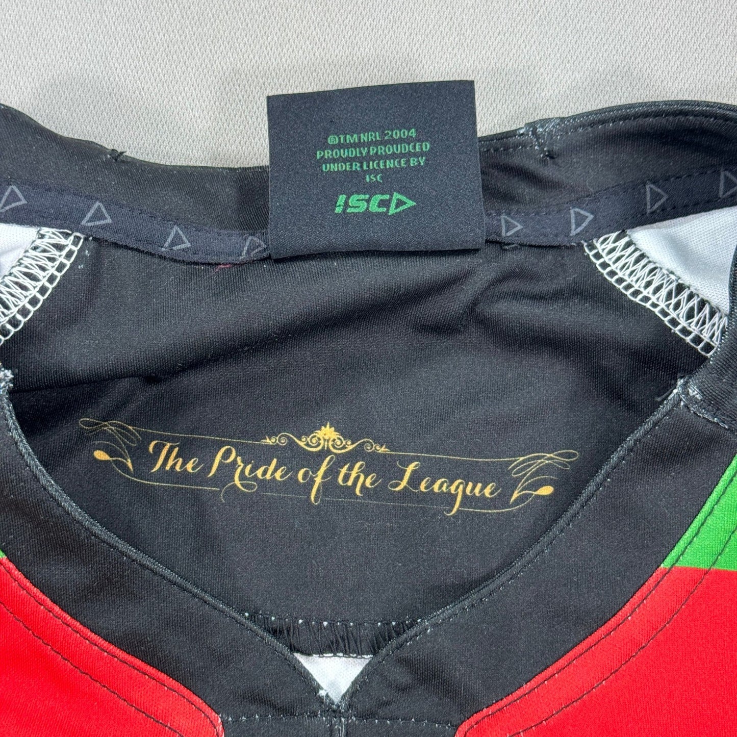 South Sydney Rabbitohs Home Jersey Mens Medium 2015 NRL ISC Rugby League VGC