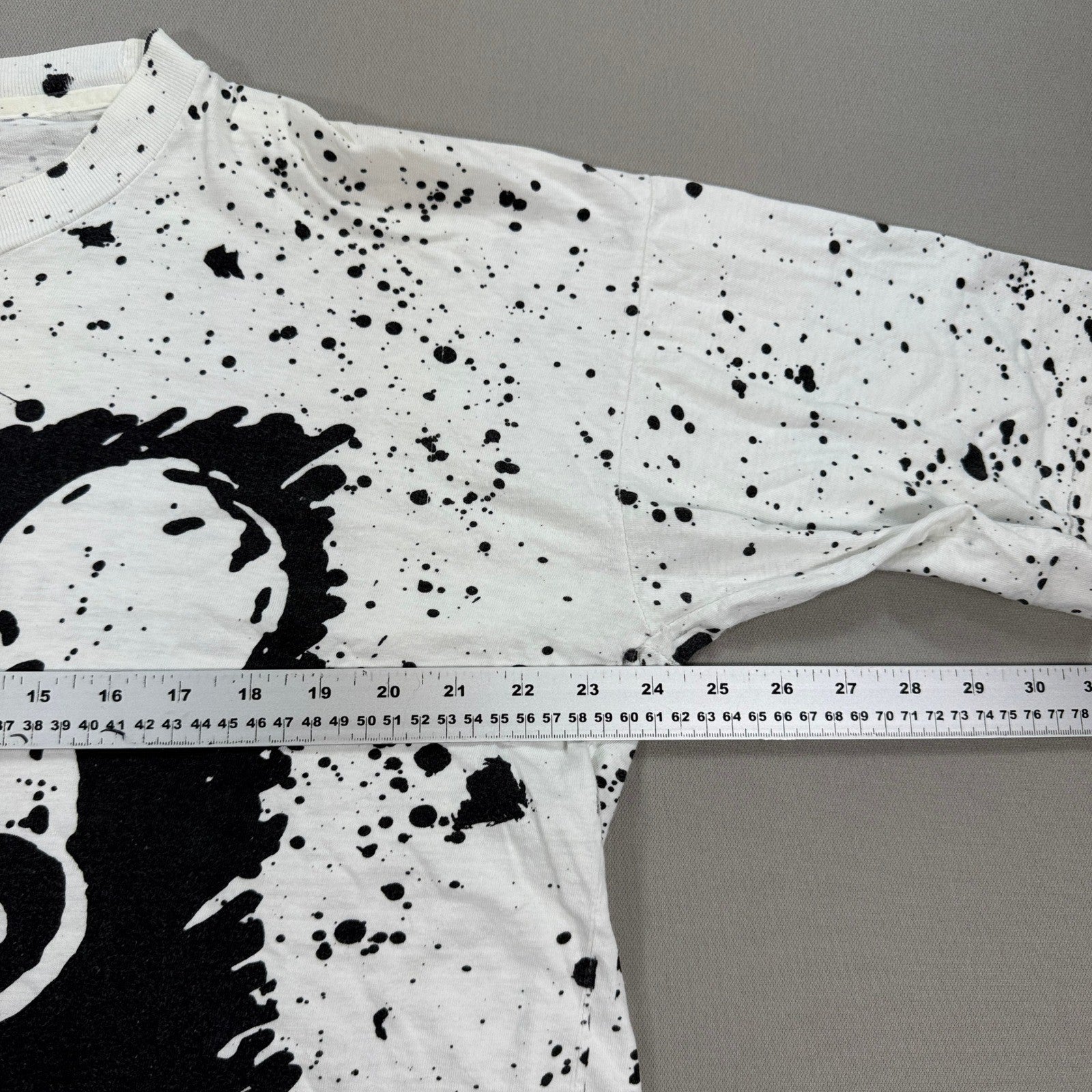 VTG Disney Mickey Mouse Shirt Womens Large Graphic Boxy Fit Made In USA