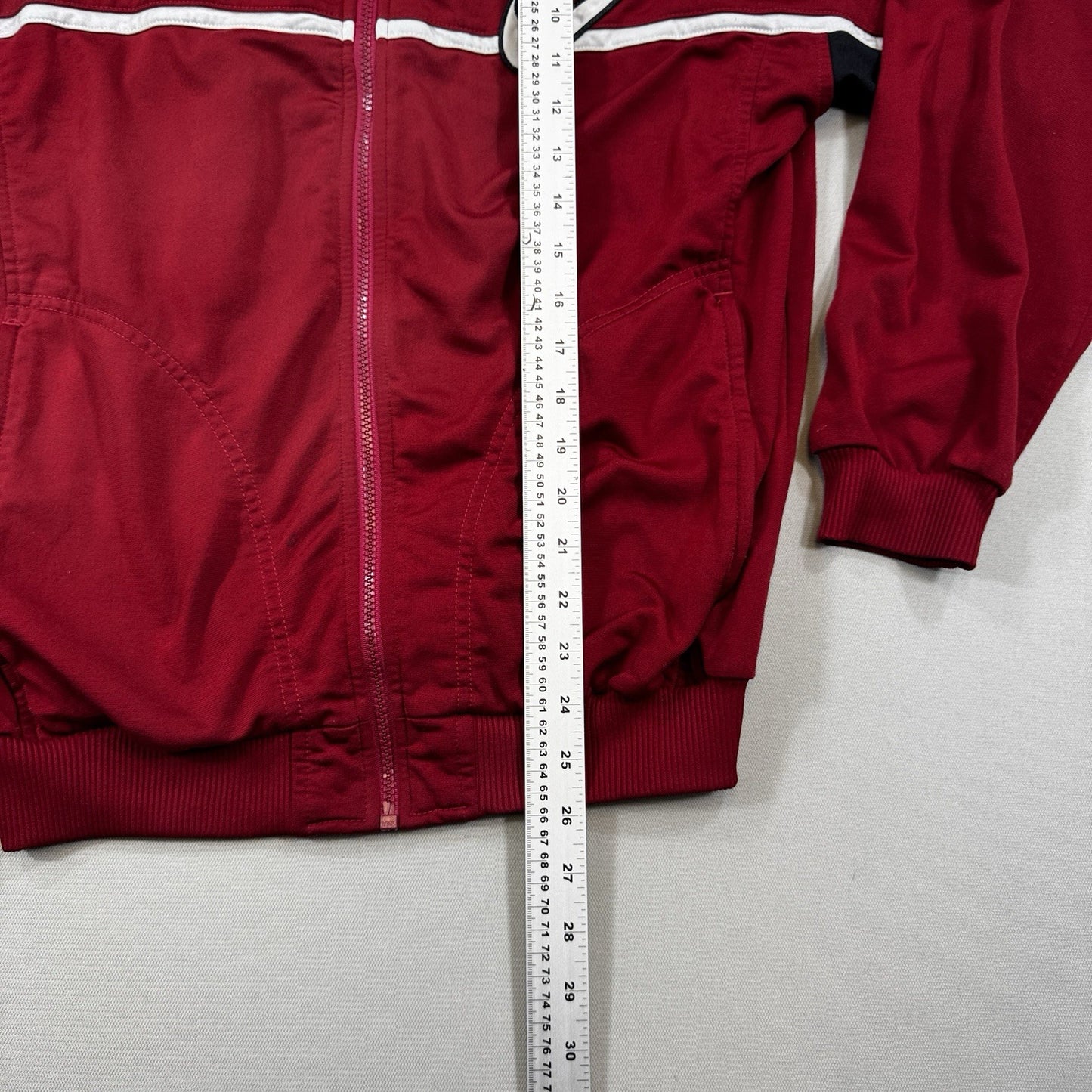 Vintage Nike Track Jacket mens Small Big Logo Swoosh Full Zip Windbreaker Y2K