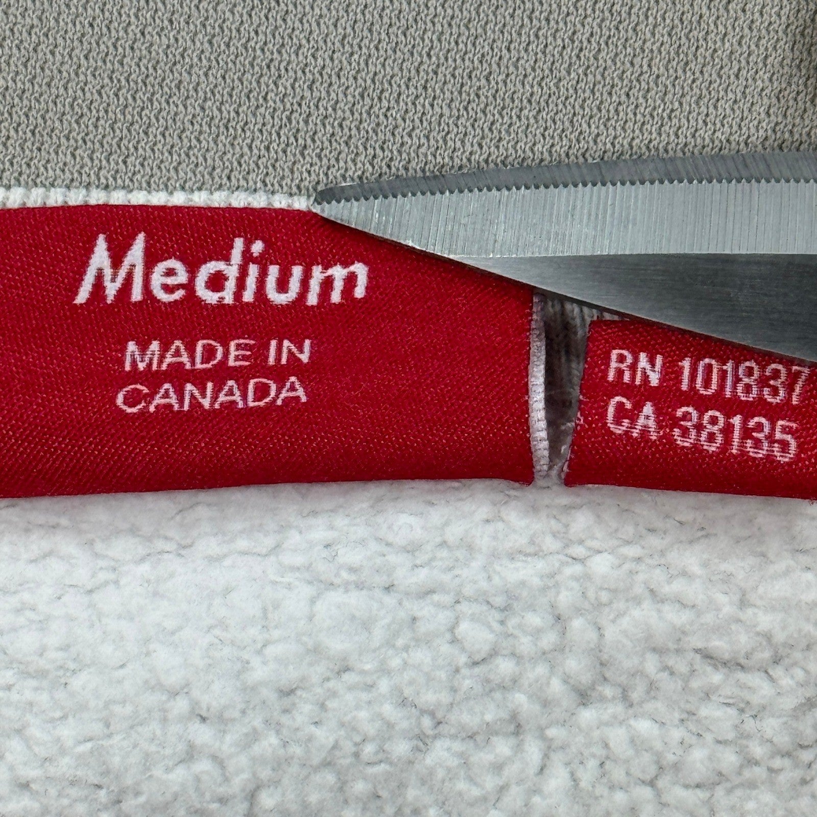 Supreme Ganesh Crewneck Sweatshirt mens Medium Gray Embroidered Logo Pullover