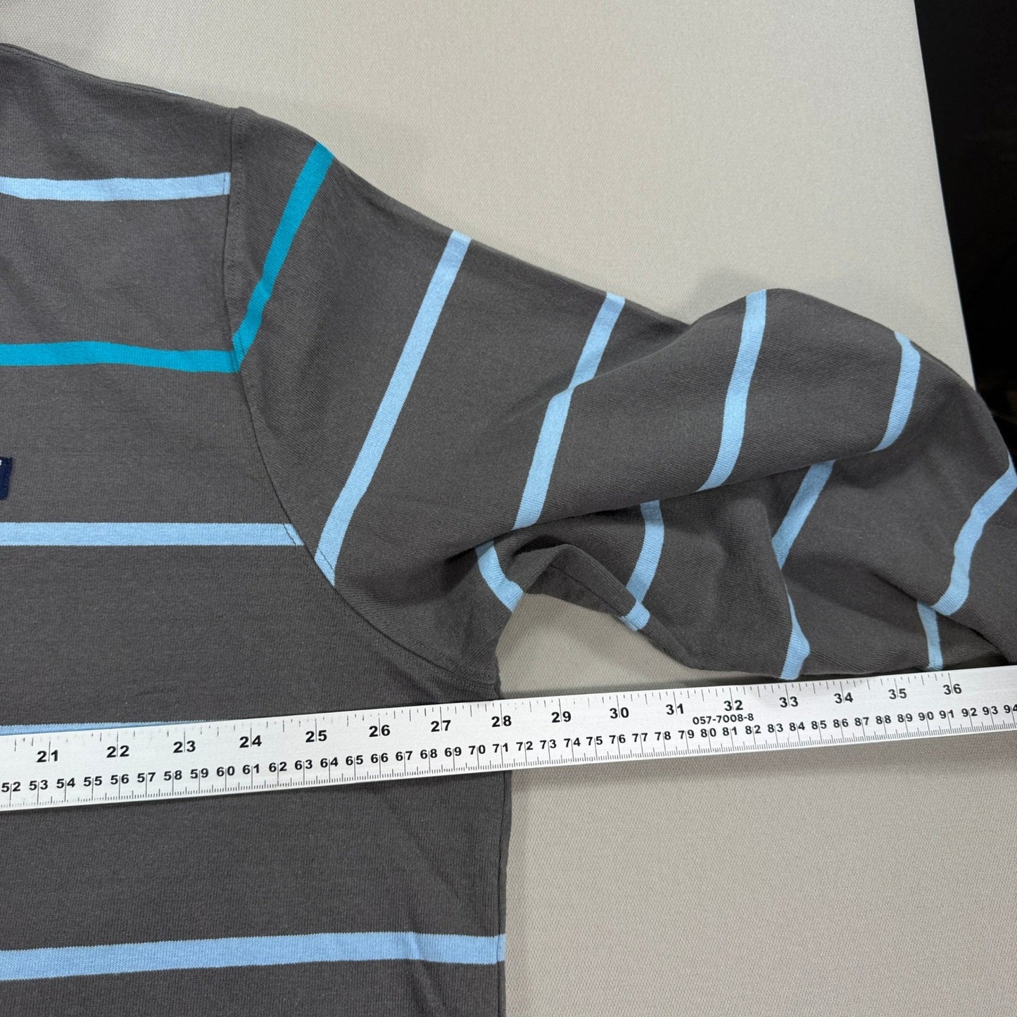 LL Bean Long Sleeve Hoodie Traditional Fit mens 2XL Pullover Striped Comfort