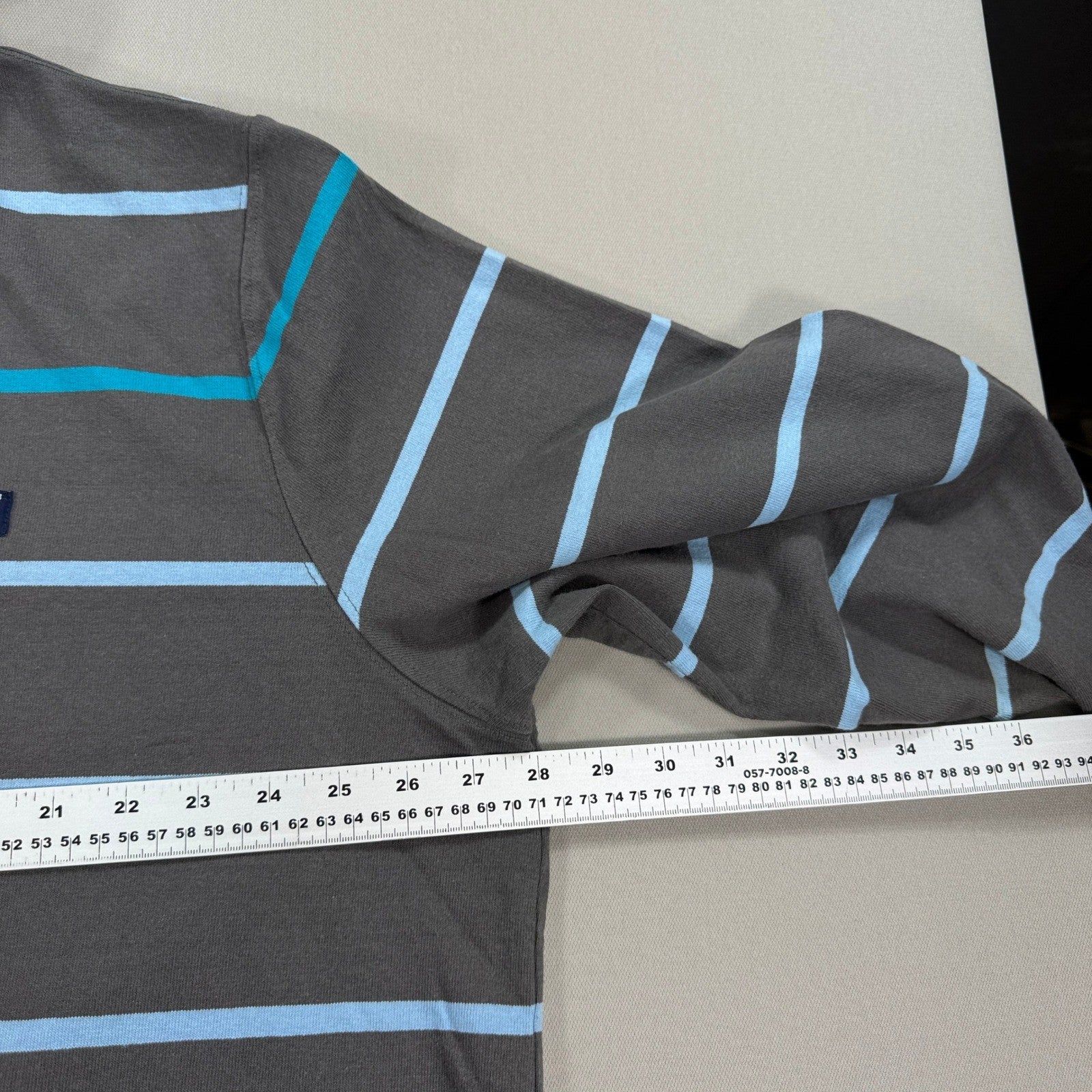 LL Bean Long Sleeve Hoodie Traditional Fit mens 2XL Pullover Striped Comfort