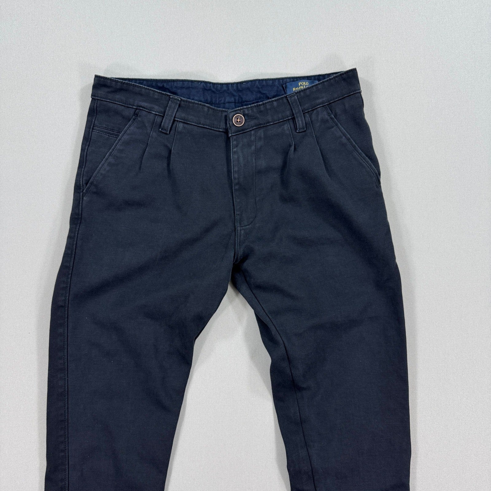 Polo Ralph Lauren Jeans mens Size 32 Black Denim Pants Straight Leg Classic Fit