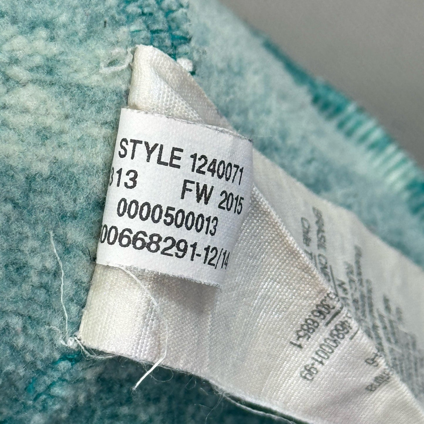 Under Armour Cold Gear Sweatshirt Womens Medium Green Striped Hoodie Full Zip