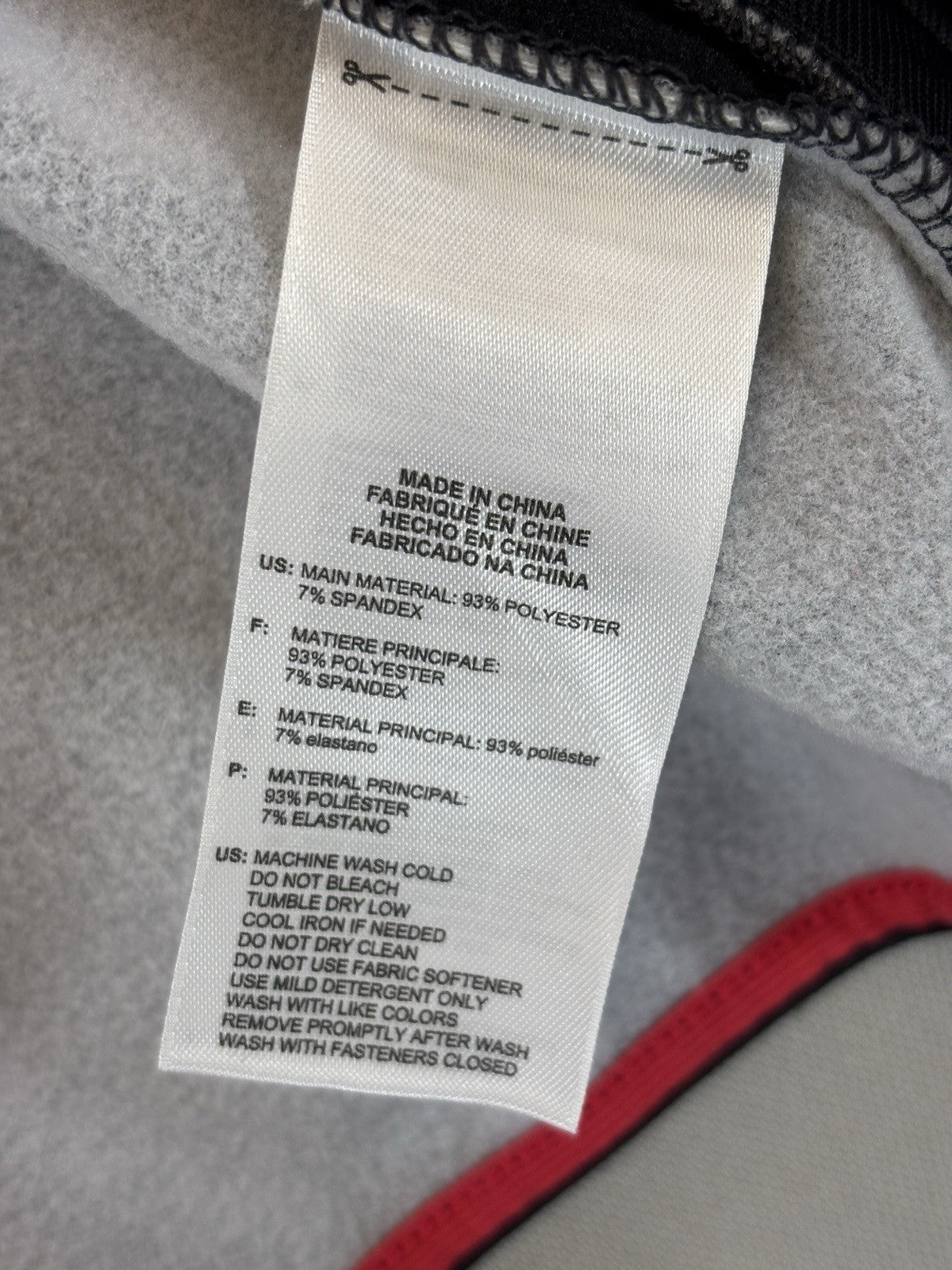 Adidas Climaheat mens 2XL Training Sweater Full Zip Red Lined Warm Athletic