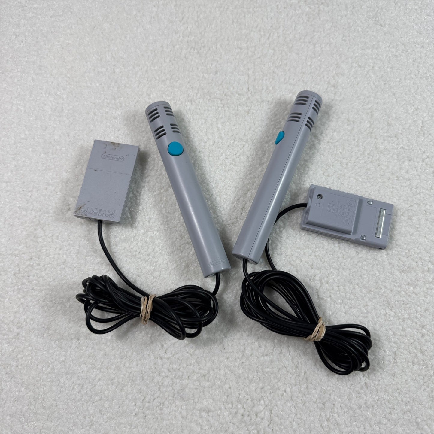 2x Nintendo GameCube Microphone for Mario Party 6/7 OEM Original DOL-022