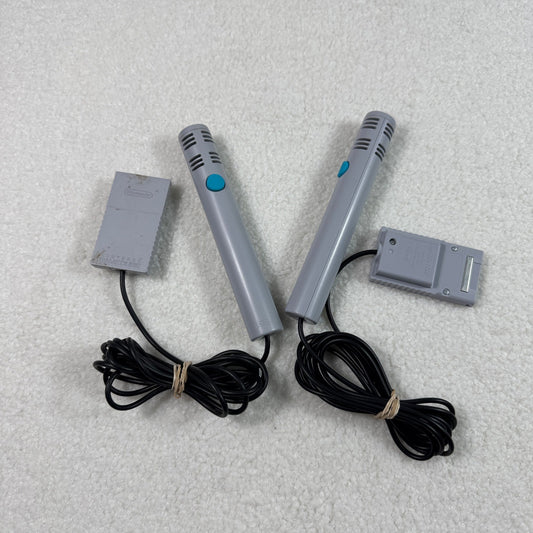 2x Nintendo GameCube Microphone for Mario Party 6/7 OEM Original DOL-022