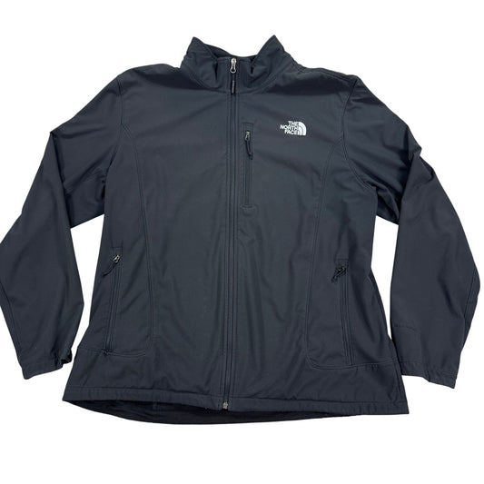 The North Face Apex Bionic Softshell Jacket mens 2XL Black Full Zip Windproof