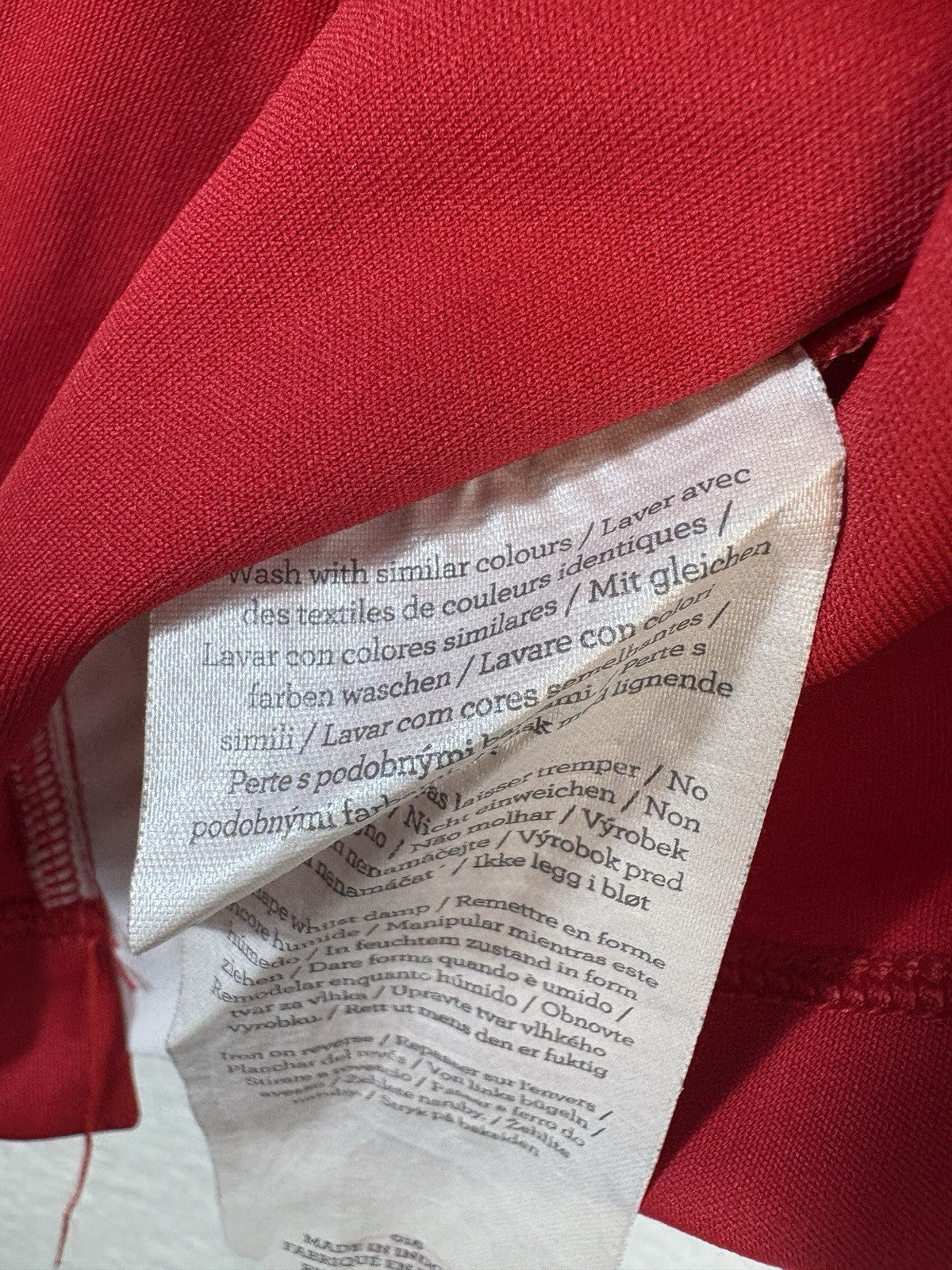 Umbro Glasgow RFC Rangers 2011-12 Soccer Red Colorblock Shirt Jersey Mens Small