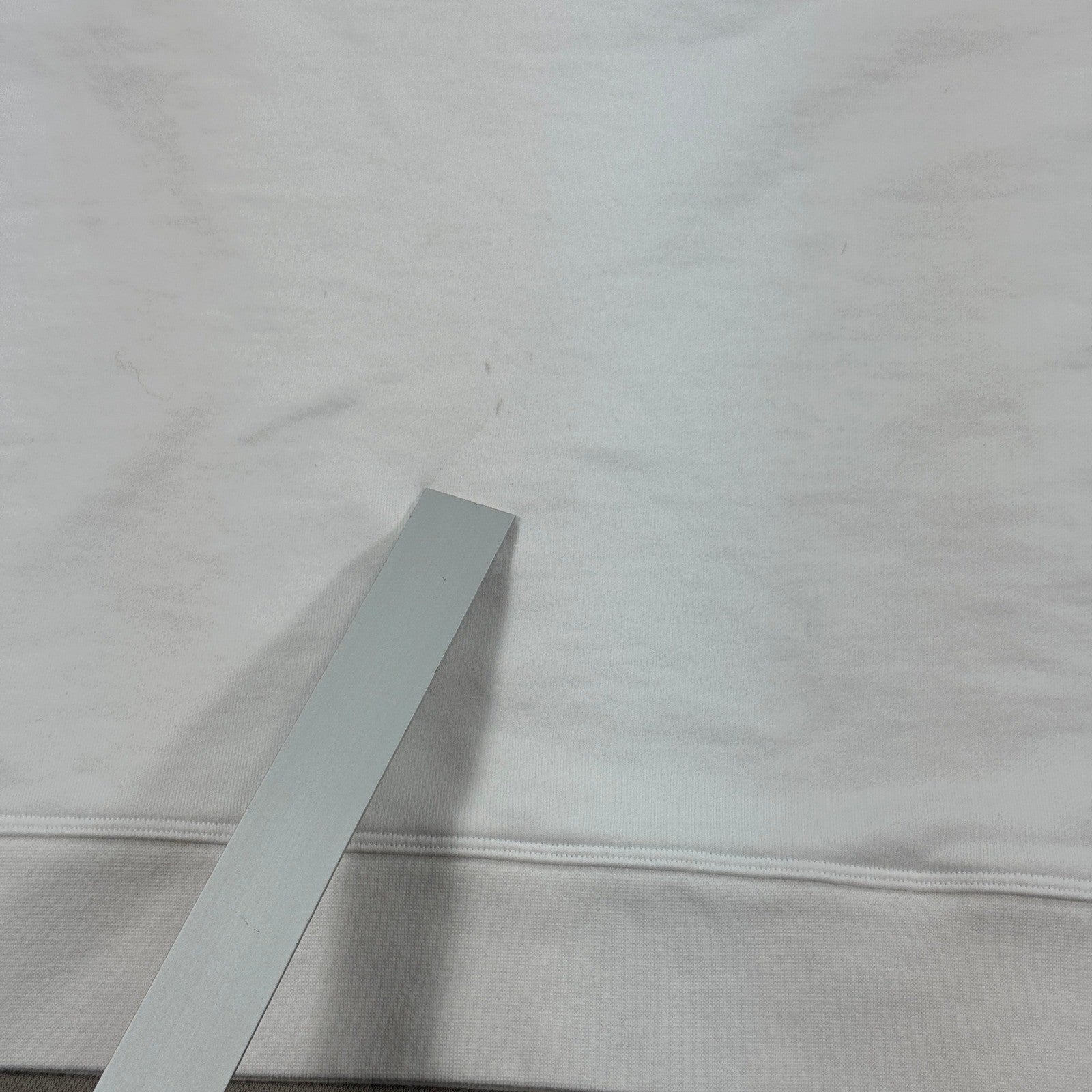 Lululemon All Yours Sweater Womens Size 12 White Fleece Long Sleeve Crewneck